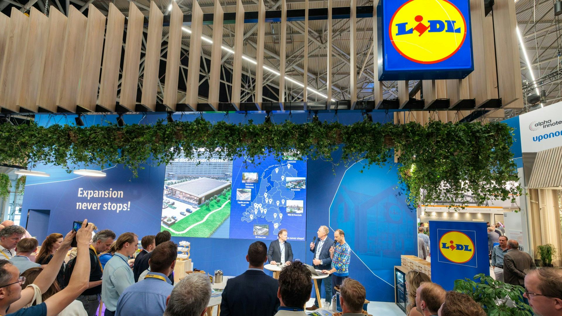 De stand van Lidl op de Provada in 20225. Foto: Lidl