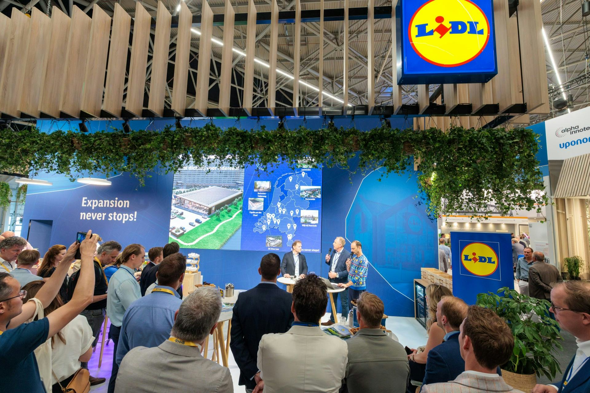 De stand van Lidl op de Provada in 20225. Foto Lidl. 