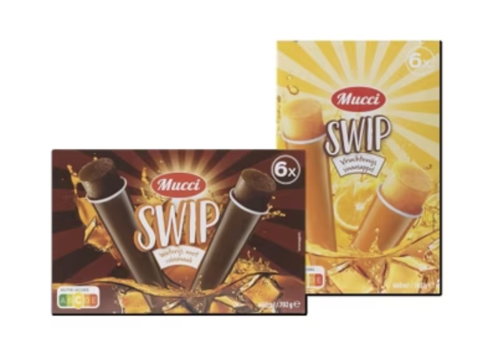 Recall van ijsjes van Aldi. Foto": Aldi