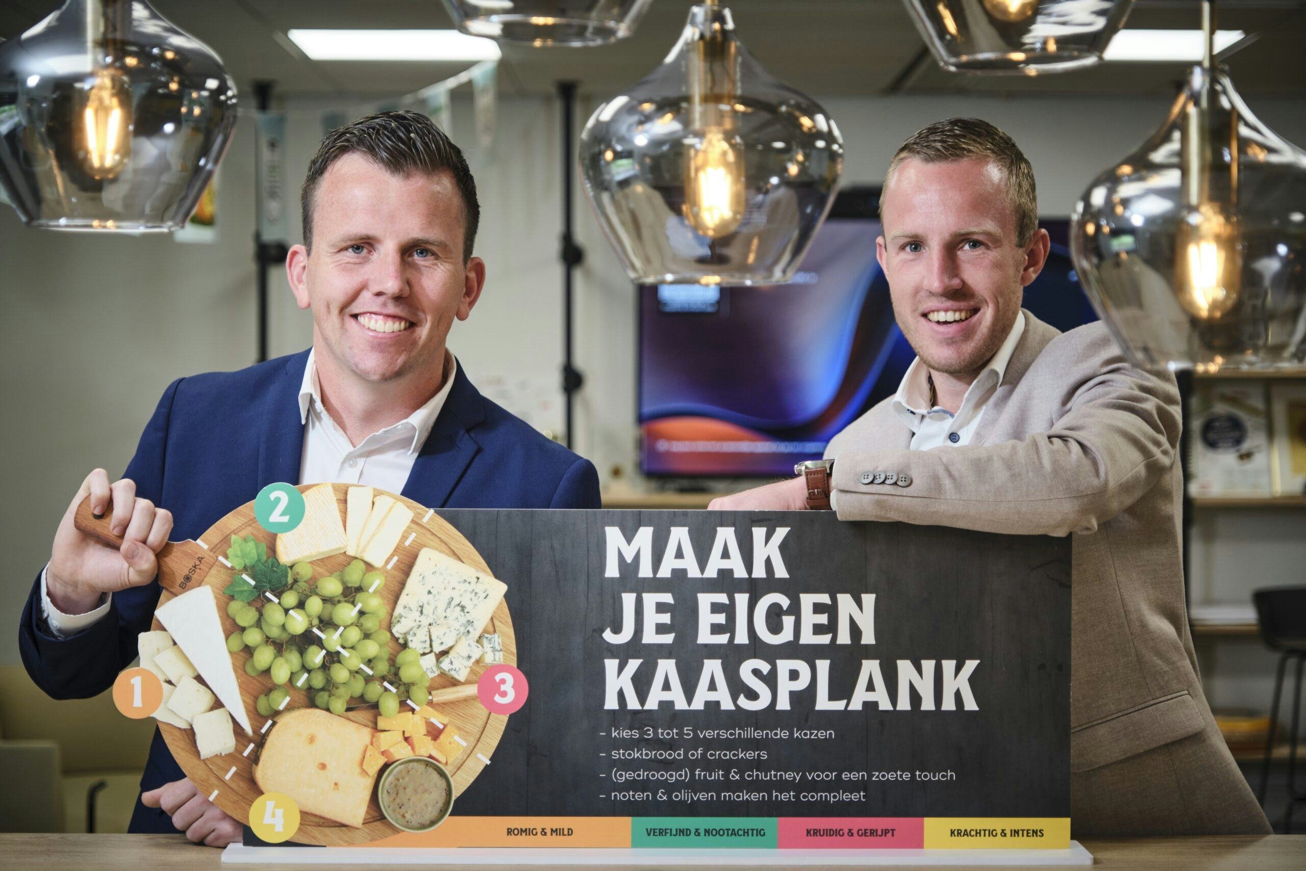 'Hollandse kaas is een nog belangrijkere pijler op de borrelplank dan buitenlandse kaas.'