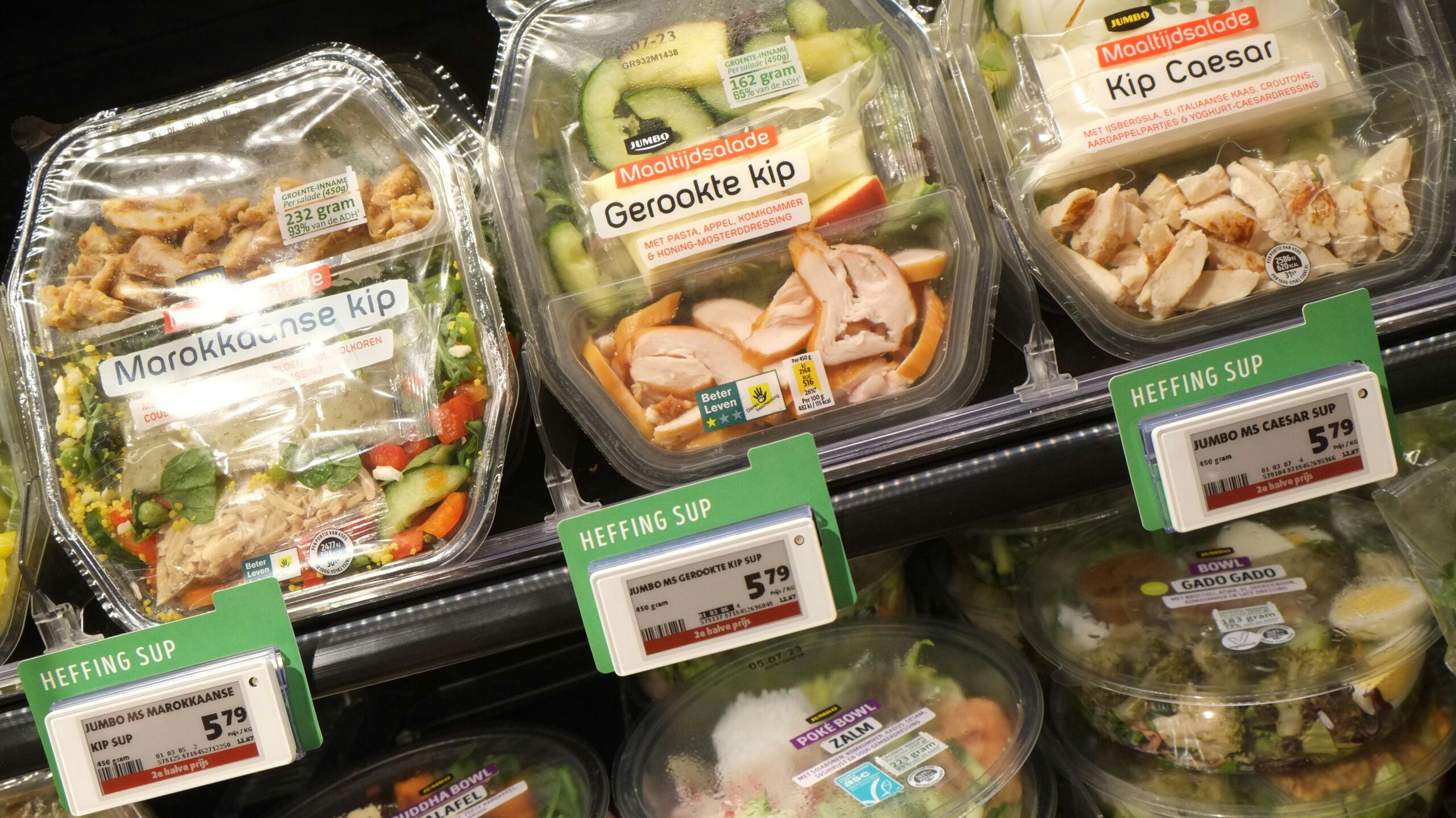 Verpakkingen waarop de SUP-toeslag wordt geheven. Foto: Distrifood