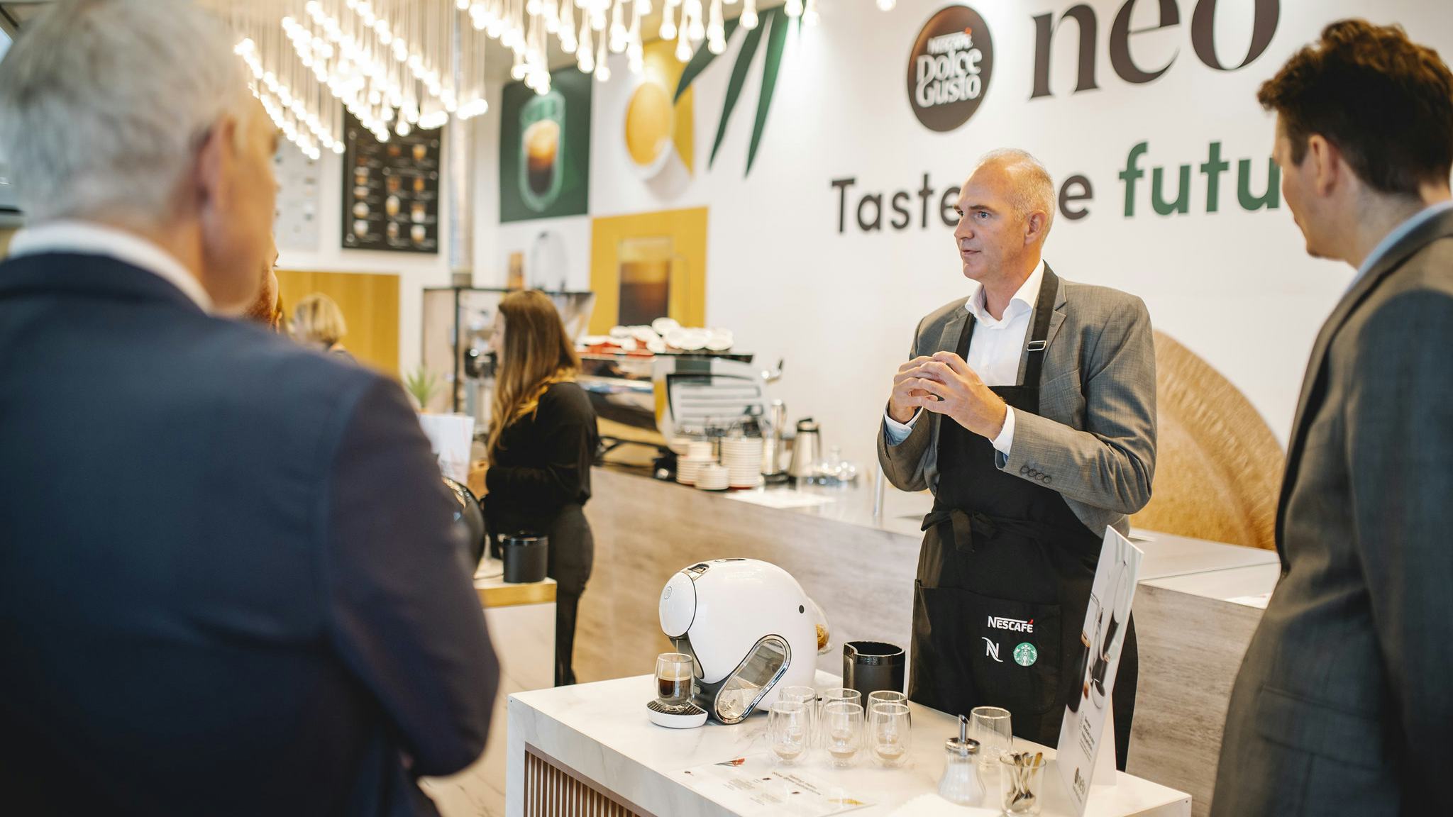 Peter Mul, de R&D-directeur koffiesystemen bij Nestlé in Orbe. Foto: Nestlé
