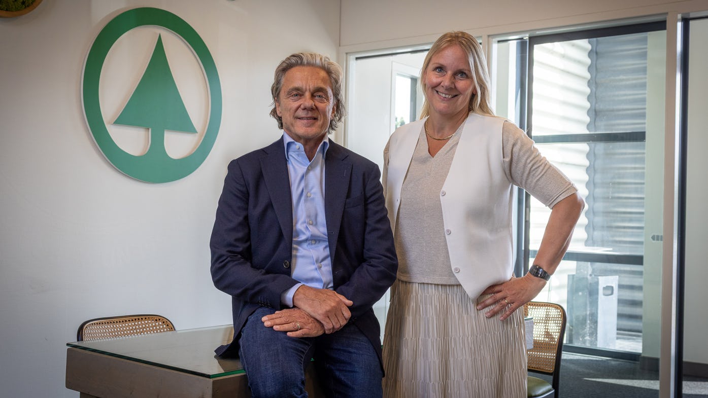 Ruud van Munster en Chantal de Rijk-Bex. Foto: Peter Roek