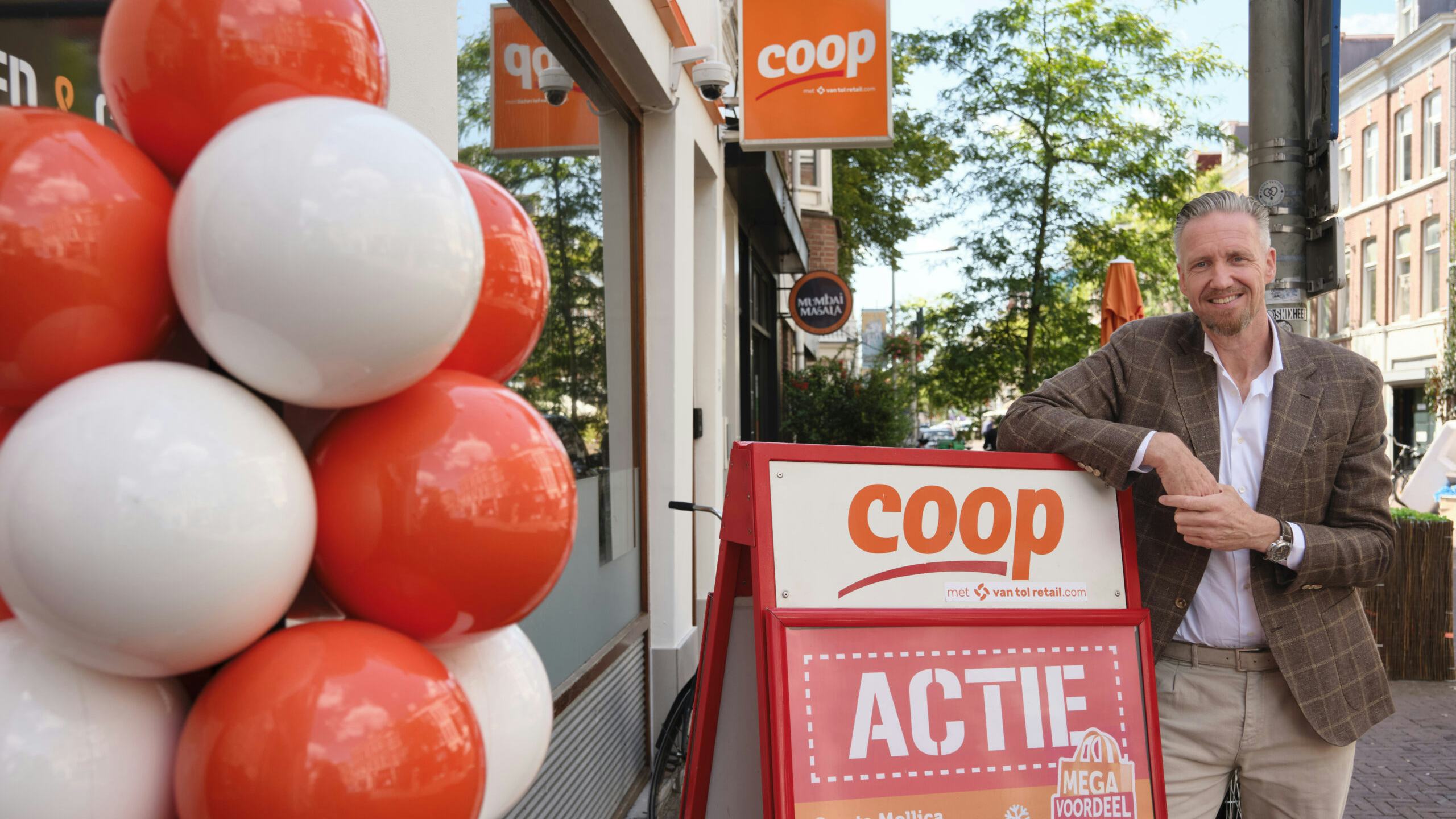 Commercieel directeur Michael van den Hurk heeft grootse plannen met Coop. Foto: Fred Libochant Fotografie