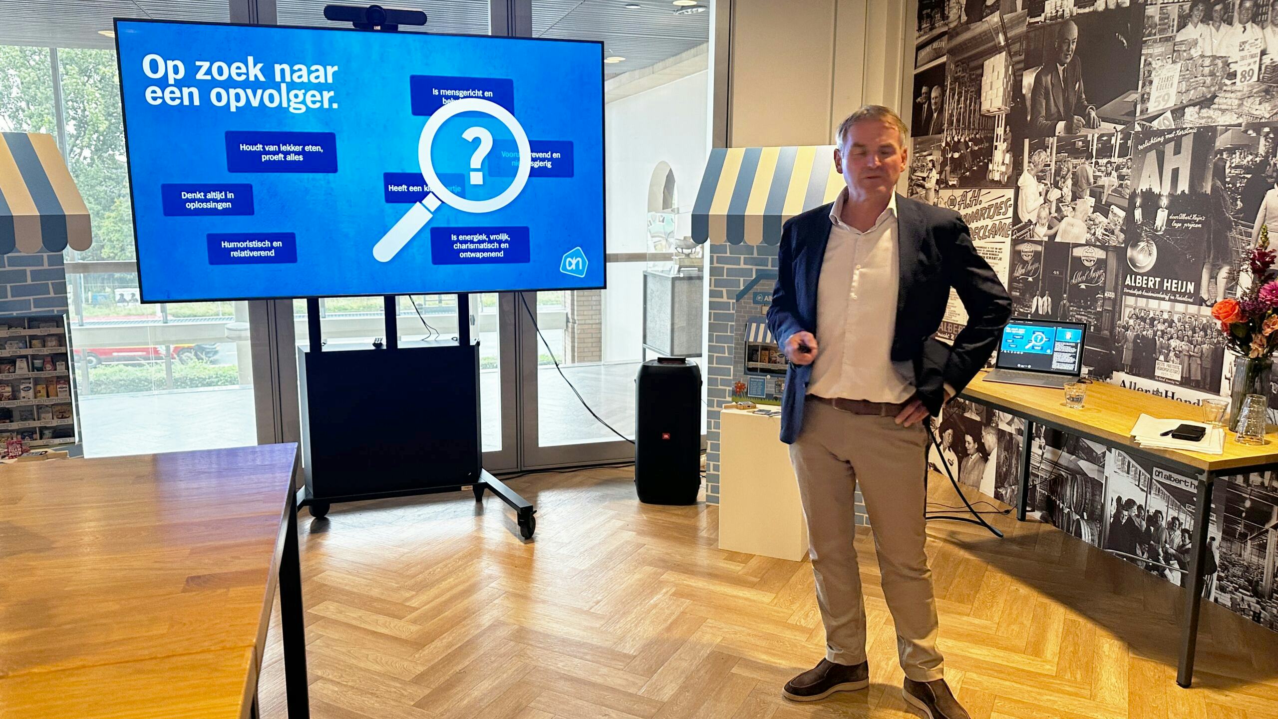 AH-marketingdirecteur Johan van der Zanden. Foto: Distrifood