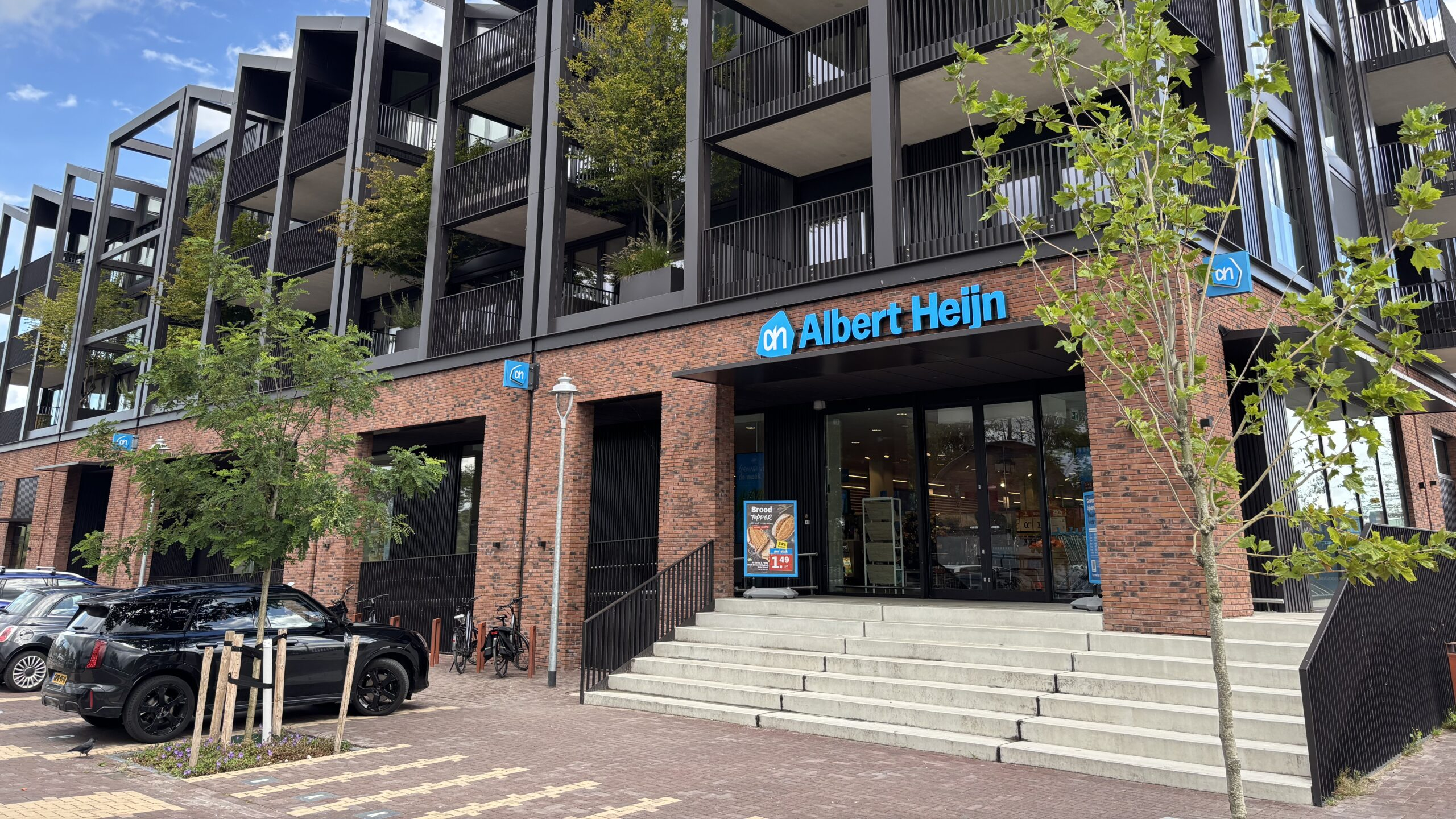 Albert Heijn in Muiden. Foto: Supermarkt & Ruimte