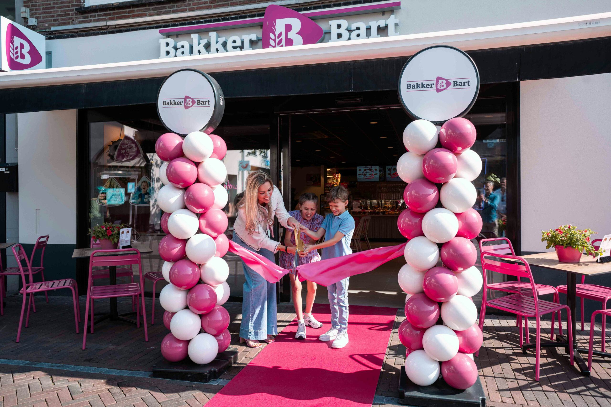 De openingsdag van Bakker Bart in Harderwijk.