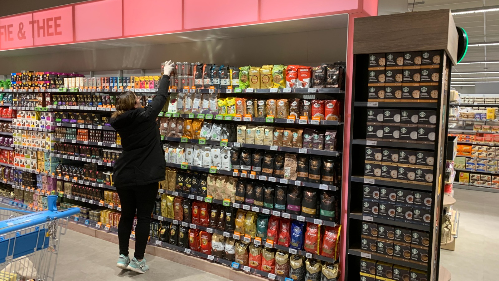 Het koffieschap van Albert Heijn. Foto: Distrifood