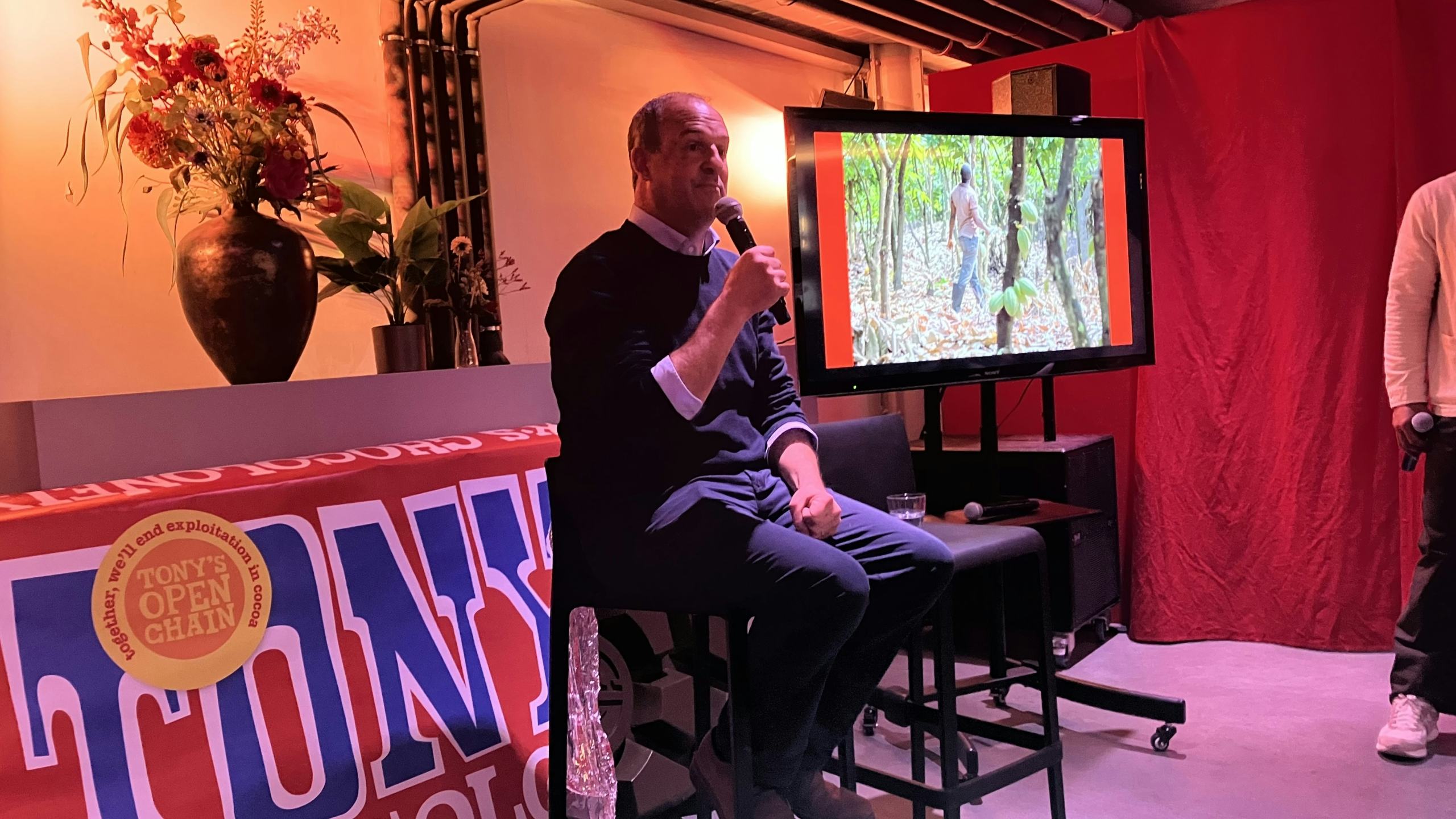 Douglas Lamont, ceo van Tony's Chocolonely. Foto: Distrifood