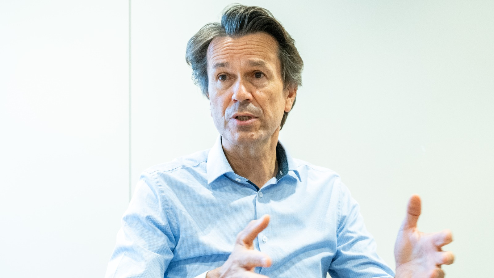Michel Mersch, Benelux-ceo bij Nestlé, op het kantoor in Amstelveen. Foto: Cor Salverius