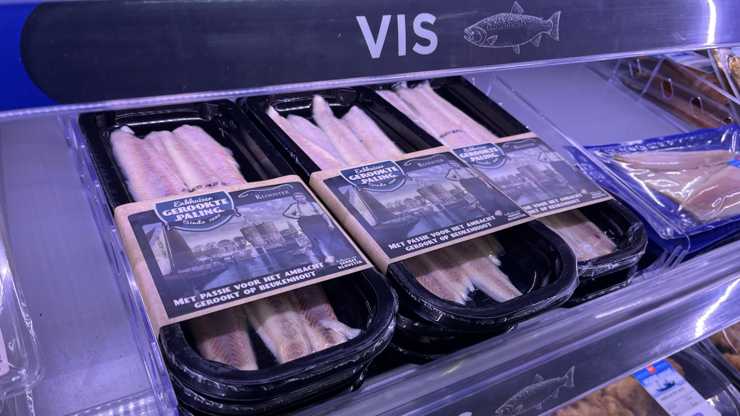 Paling bij Vomar. Foto: Distrifood