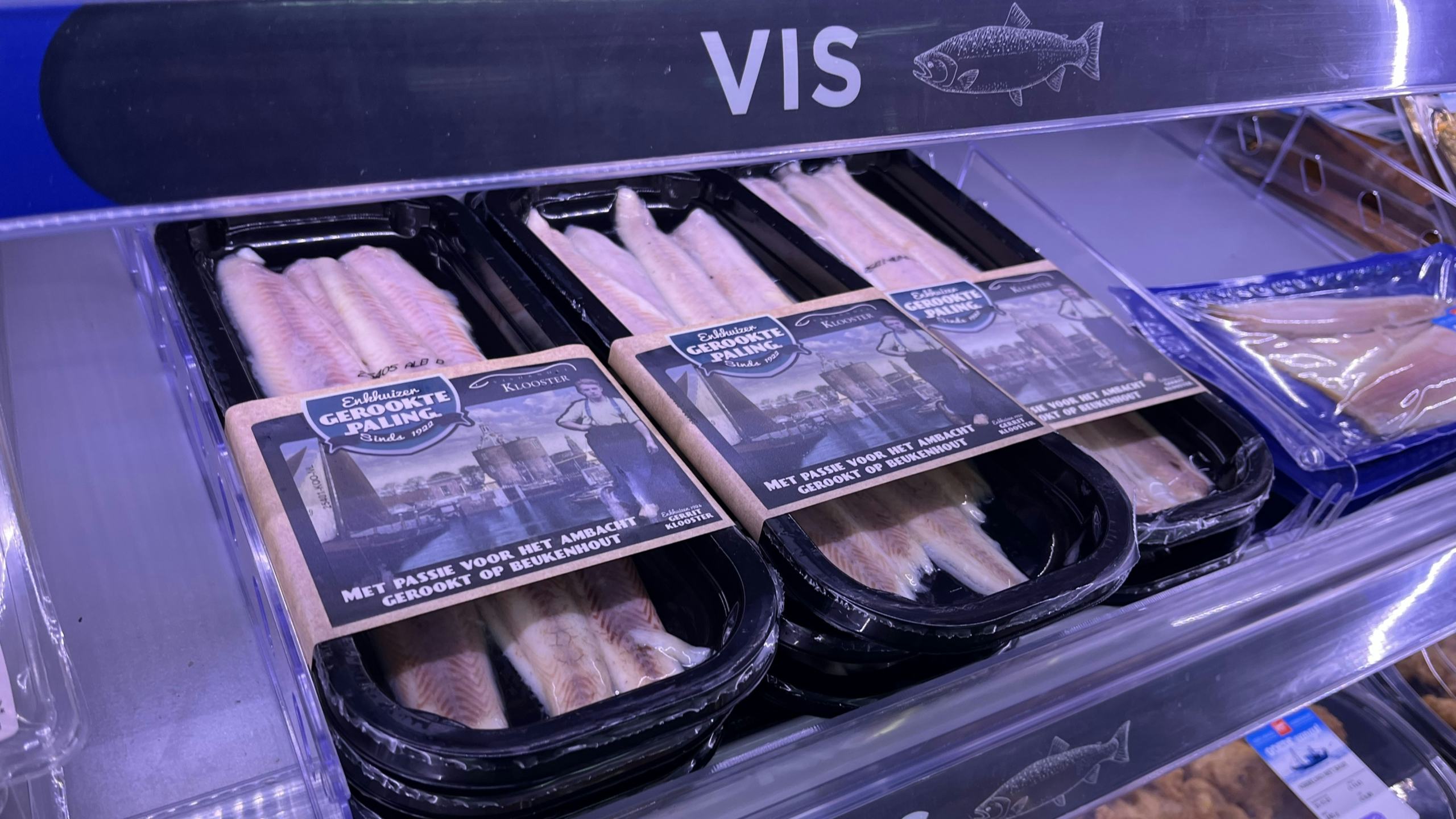 Paling bij Vomar. Foto: Distrifood