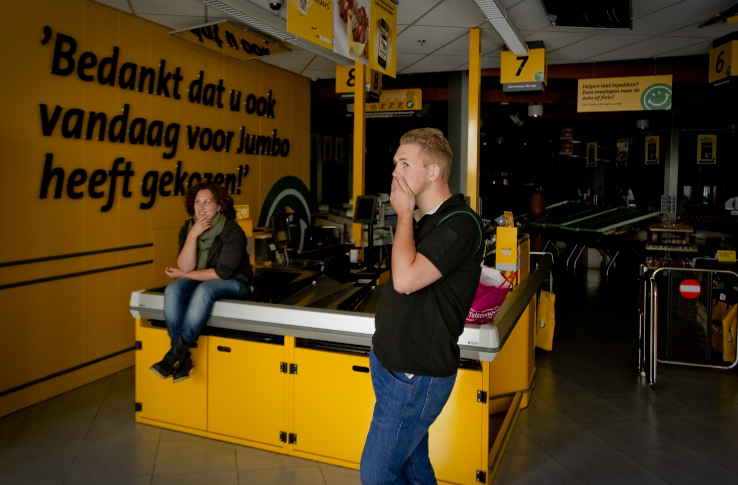 Archiefbeeld van stroomuitval bij een Jumbo in Nieuwegein. Foto: ANP