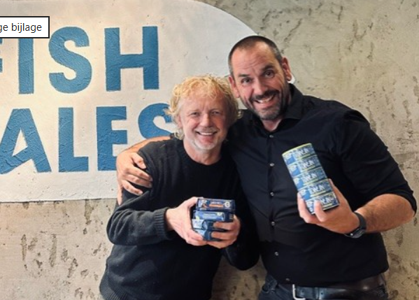 Bart van Olphen en Henk Jan Beltman. Foto: Fish Tales