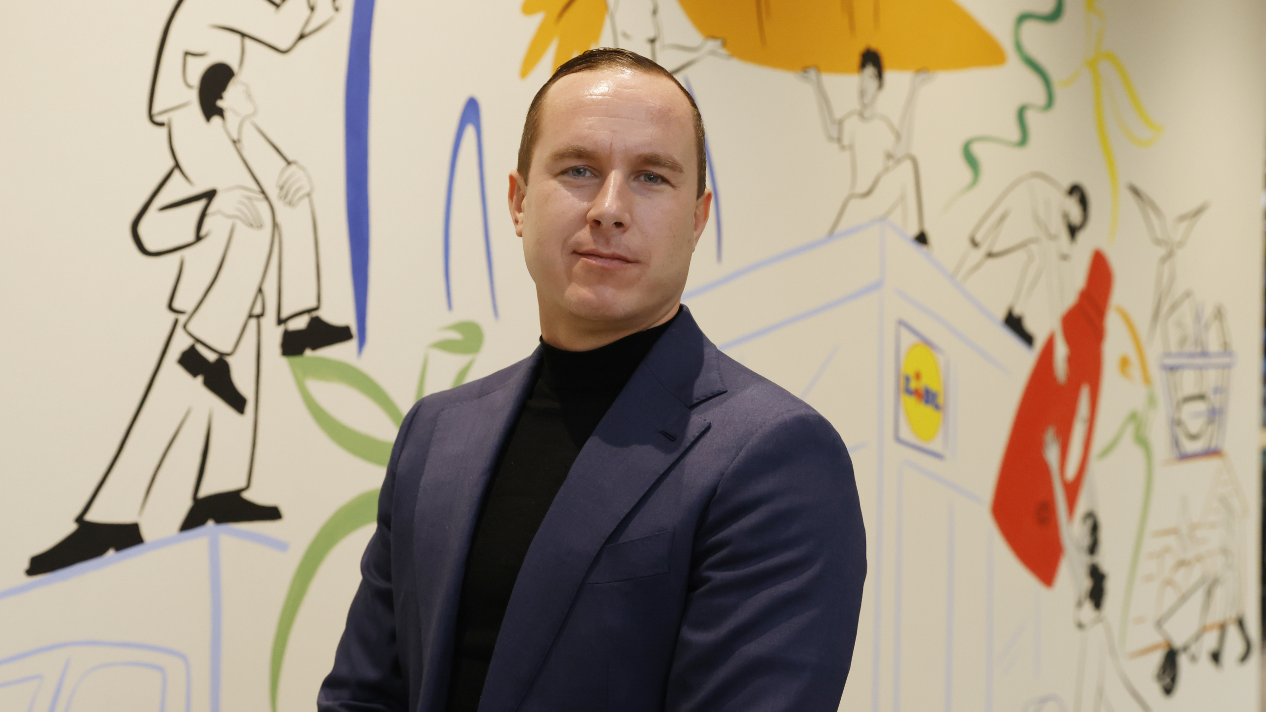 Lidl-ceo Peter de Roos. Foto: Ton Kastermans