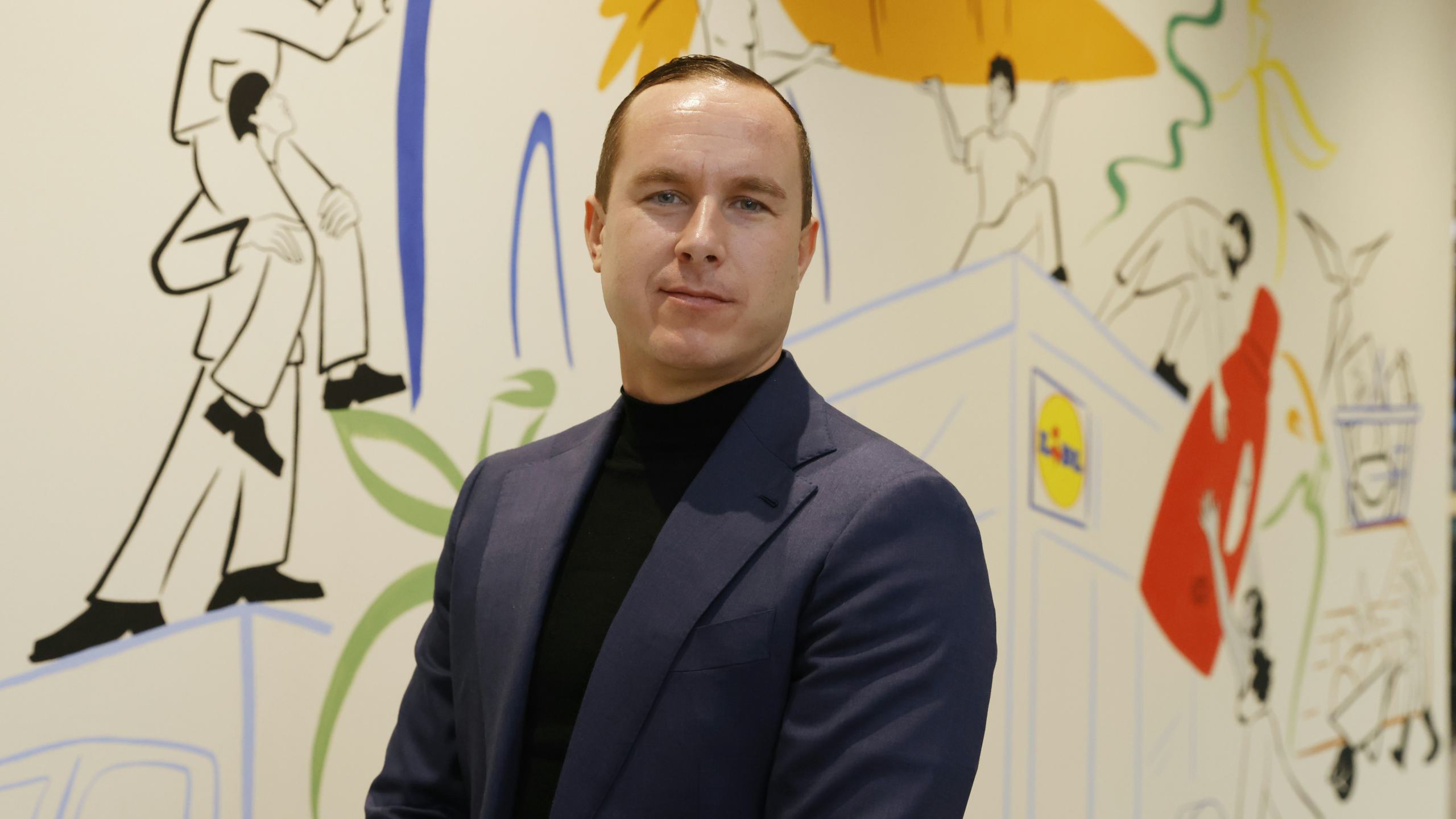 Lidl-ceo Peter de Roos. Foto: Ton Kastermans