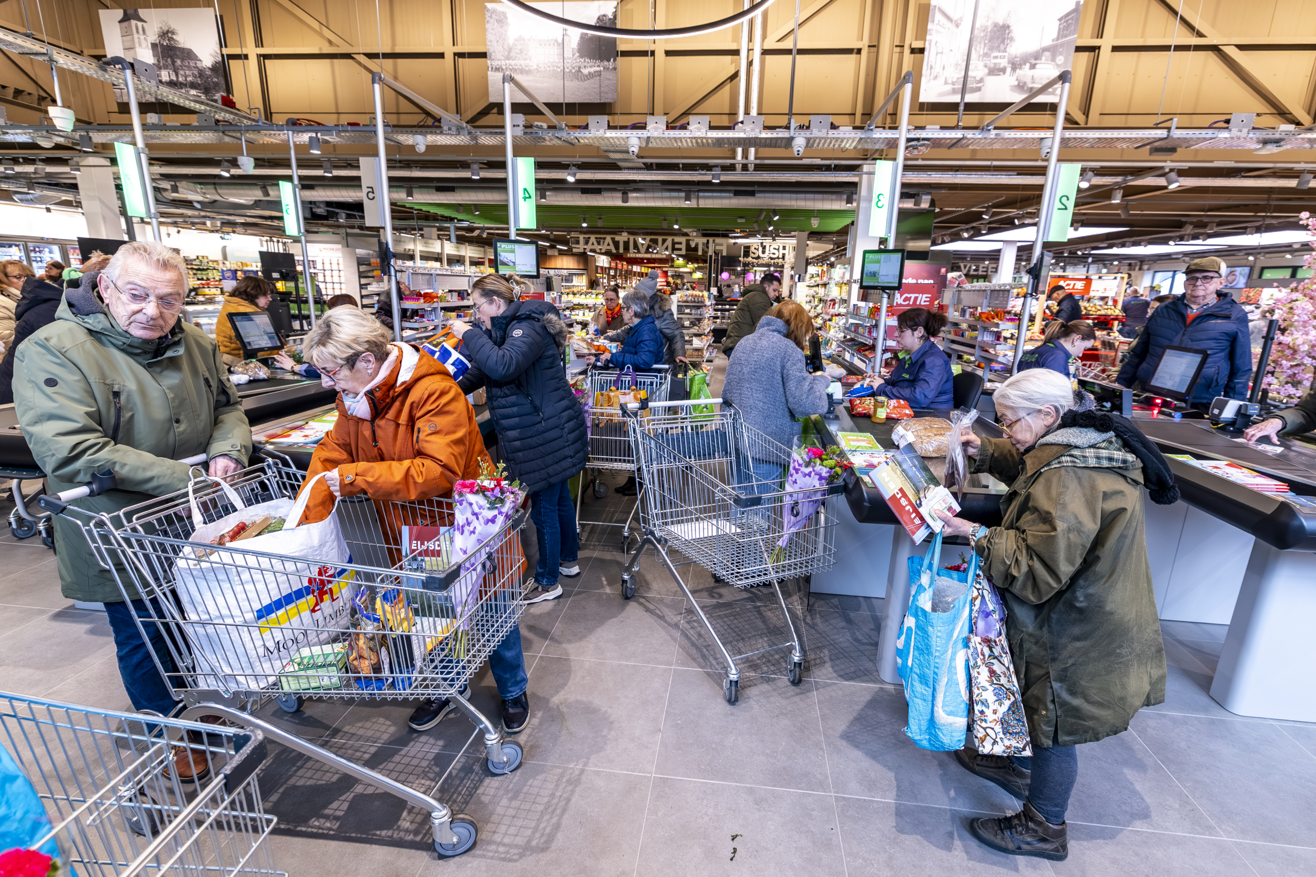 Het was druk in de eerste uren na de heropening. Foto: Marcel van Hoorn.