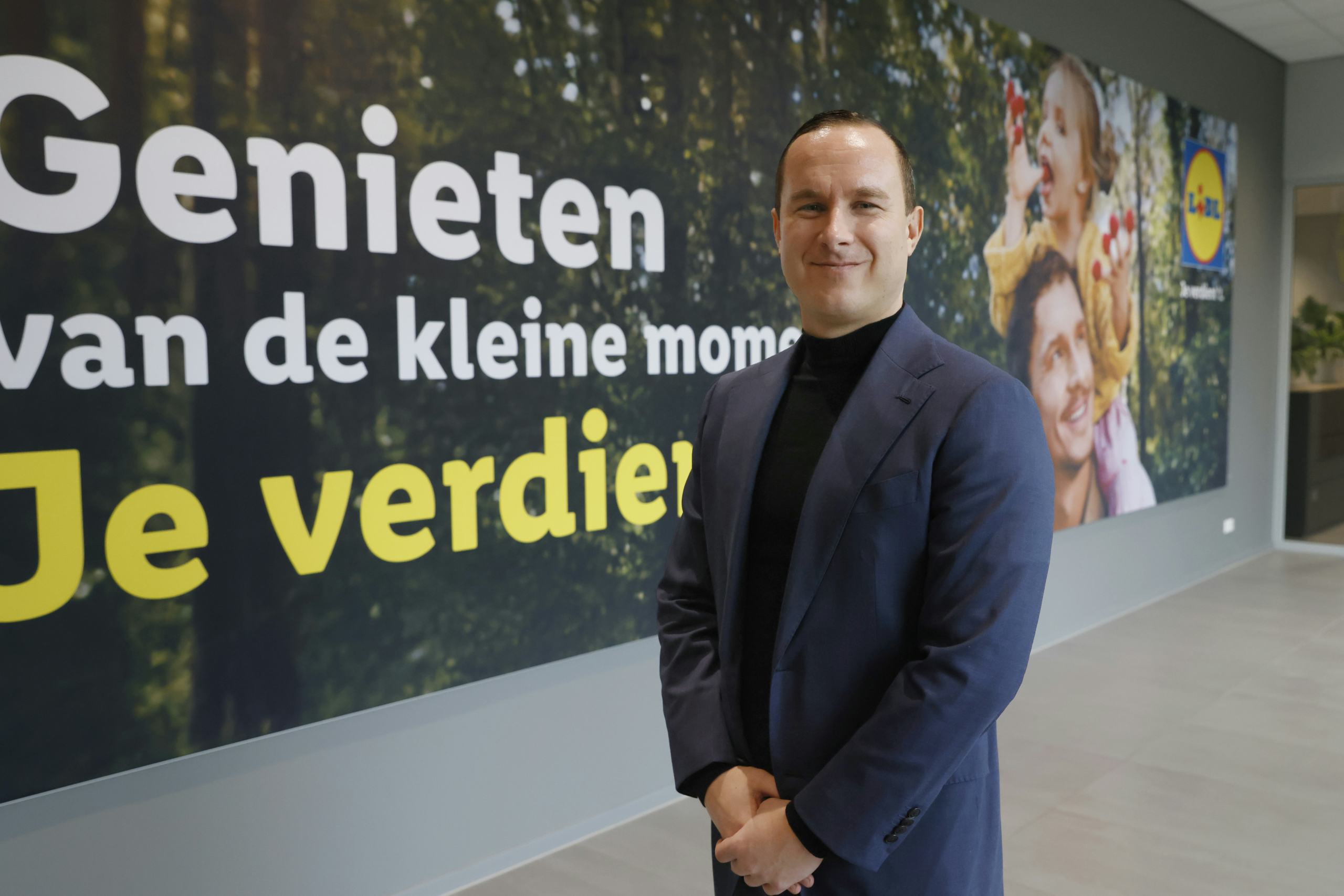 Lidl-ceo Peter de Roos. Foto: Ton Kastermans