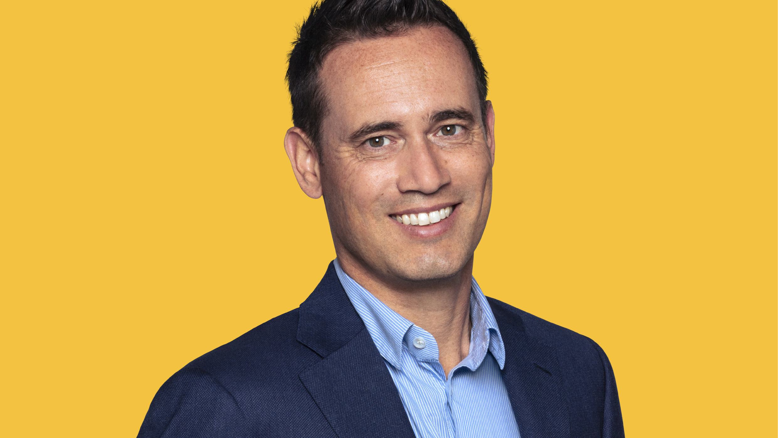 Jitse Groen, vertrekkend topman van Just Eat Takeaway. Foto: Just Eat