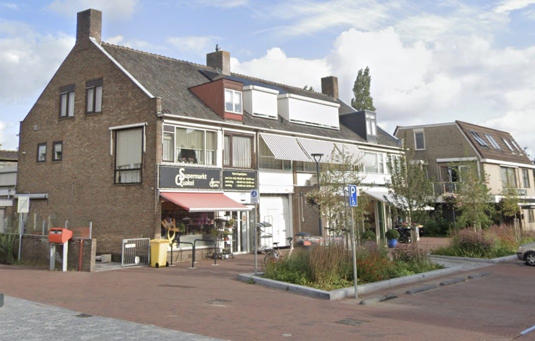 De oude supermarkt in De Kwakel. Beeld: Google Streetview