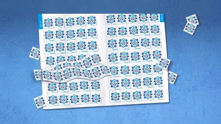 Fysieke koopzegels van Albert Heijn. Foto: Albert Heijn