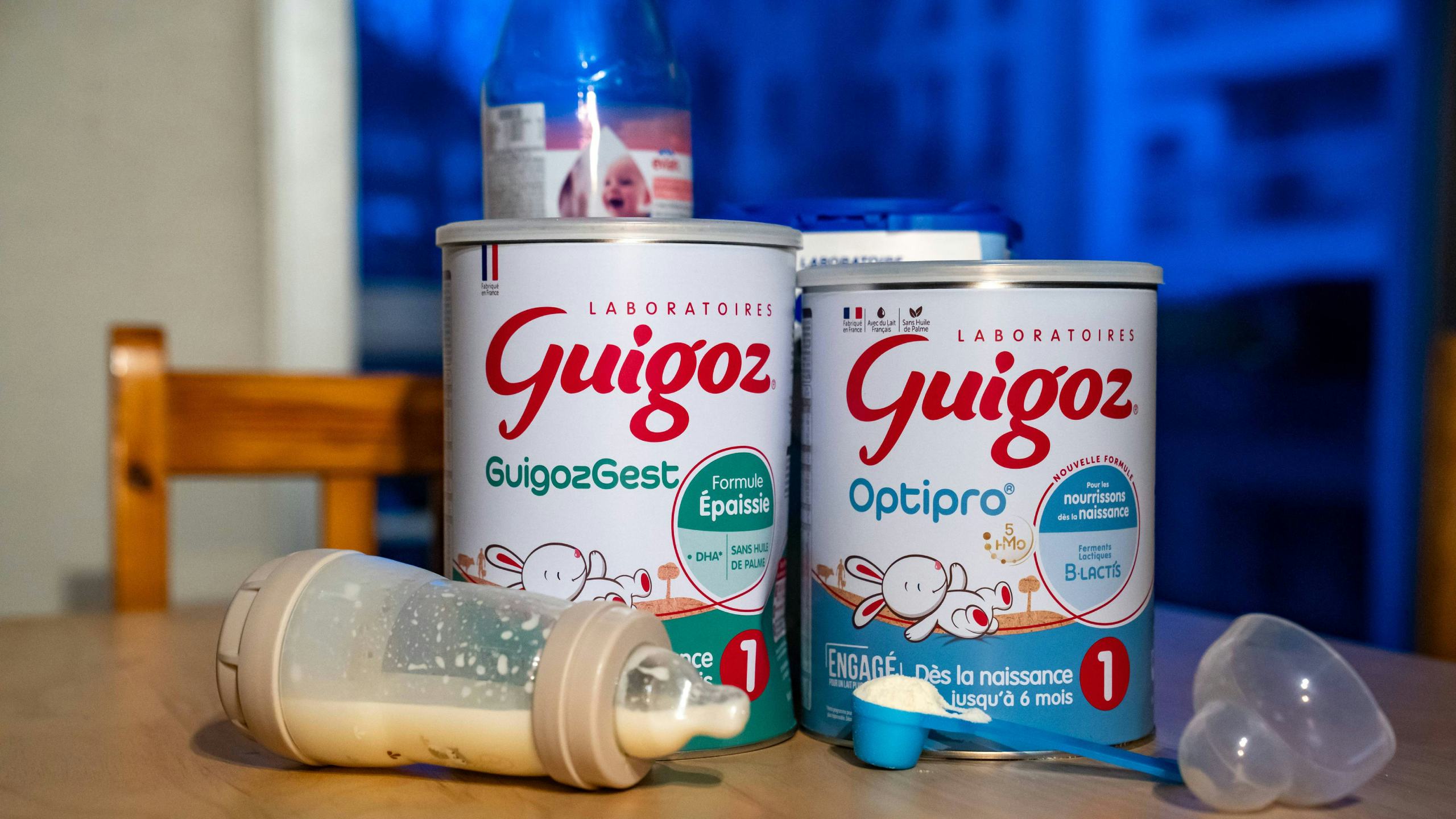 Babymelk in Frankrijk van Nestlé-merk Guigoz. Foto: ANP