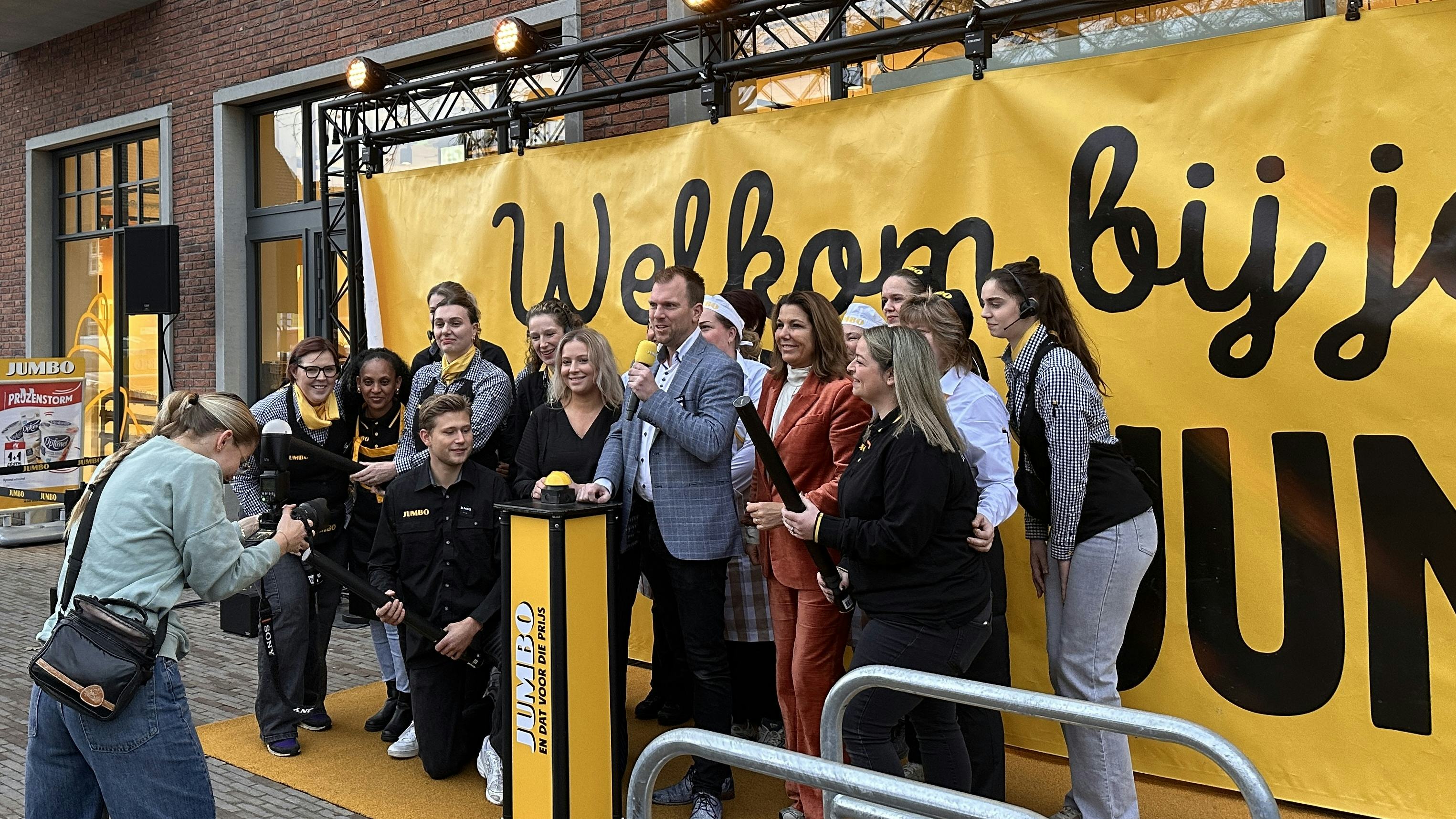 De opening van de Jumbo in Boekel. Foto: Distrifood