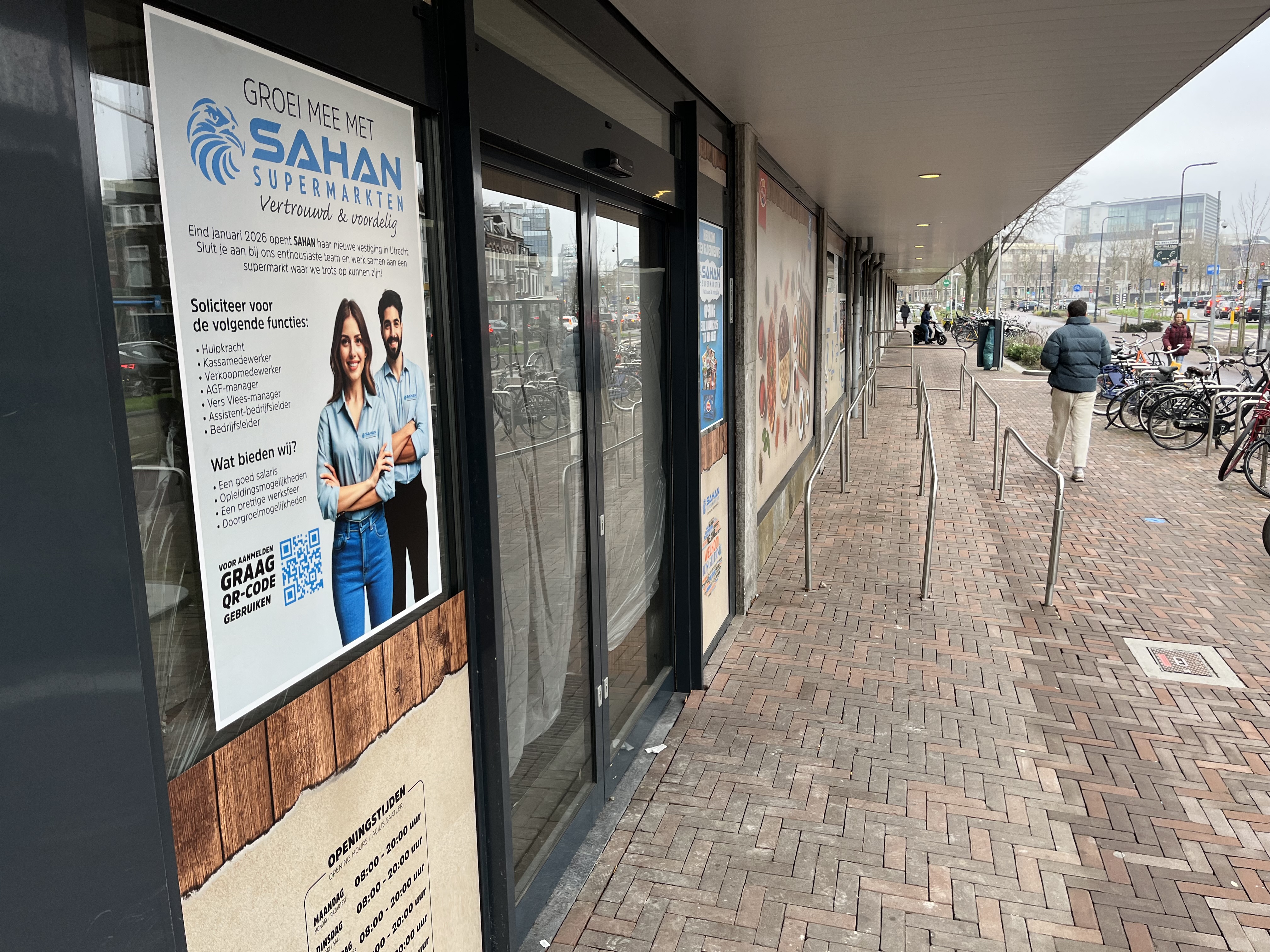 Sahan opent supermarkt in Utrecht. Foto: Distrifood