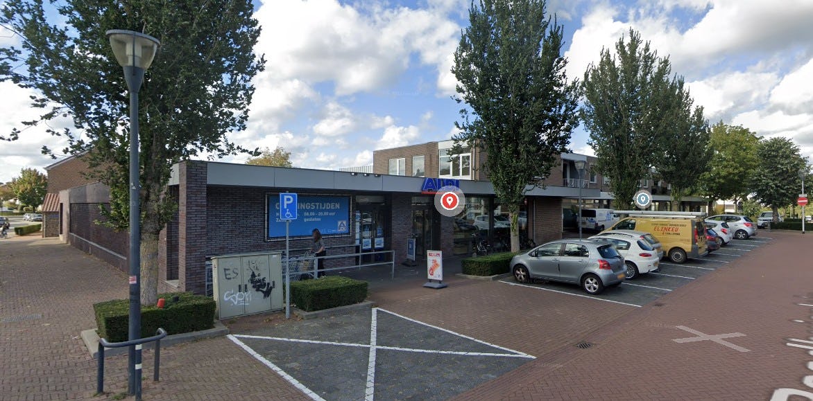Het te sluiten filiaal van Aldi in Cadier en Keer. Foto: Google Maps