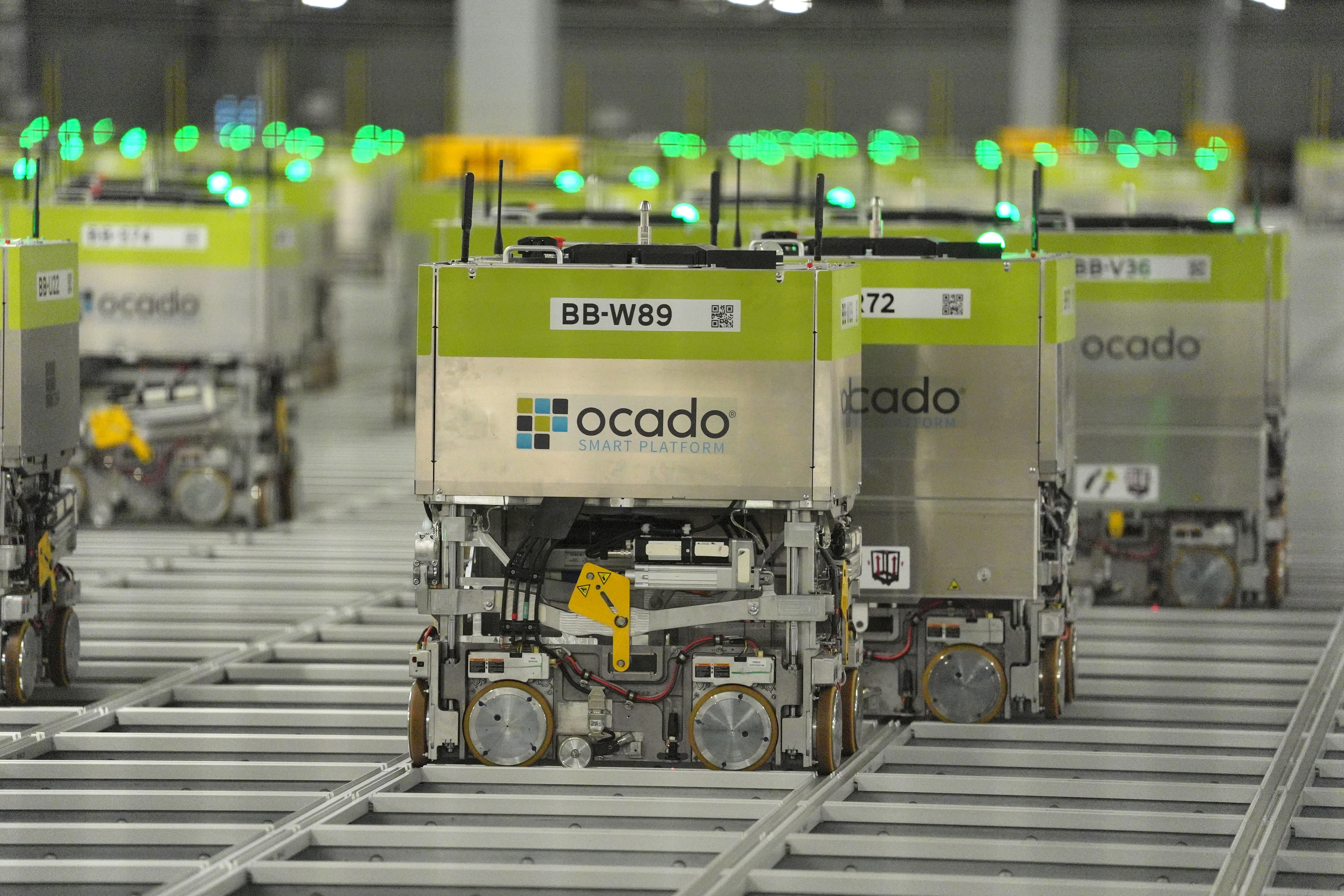 Een Ocado-dc in Luton, Engeland. Foto: ANP