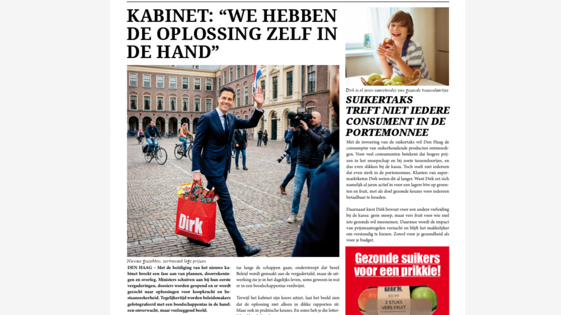 Foto: Bespaarbijlage Dirk van den Broek