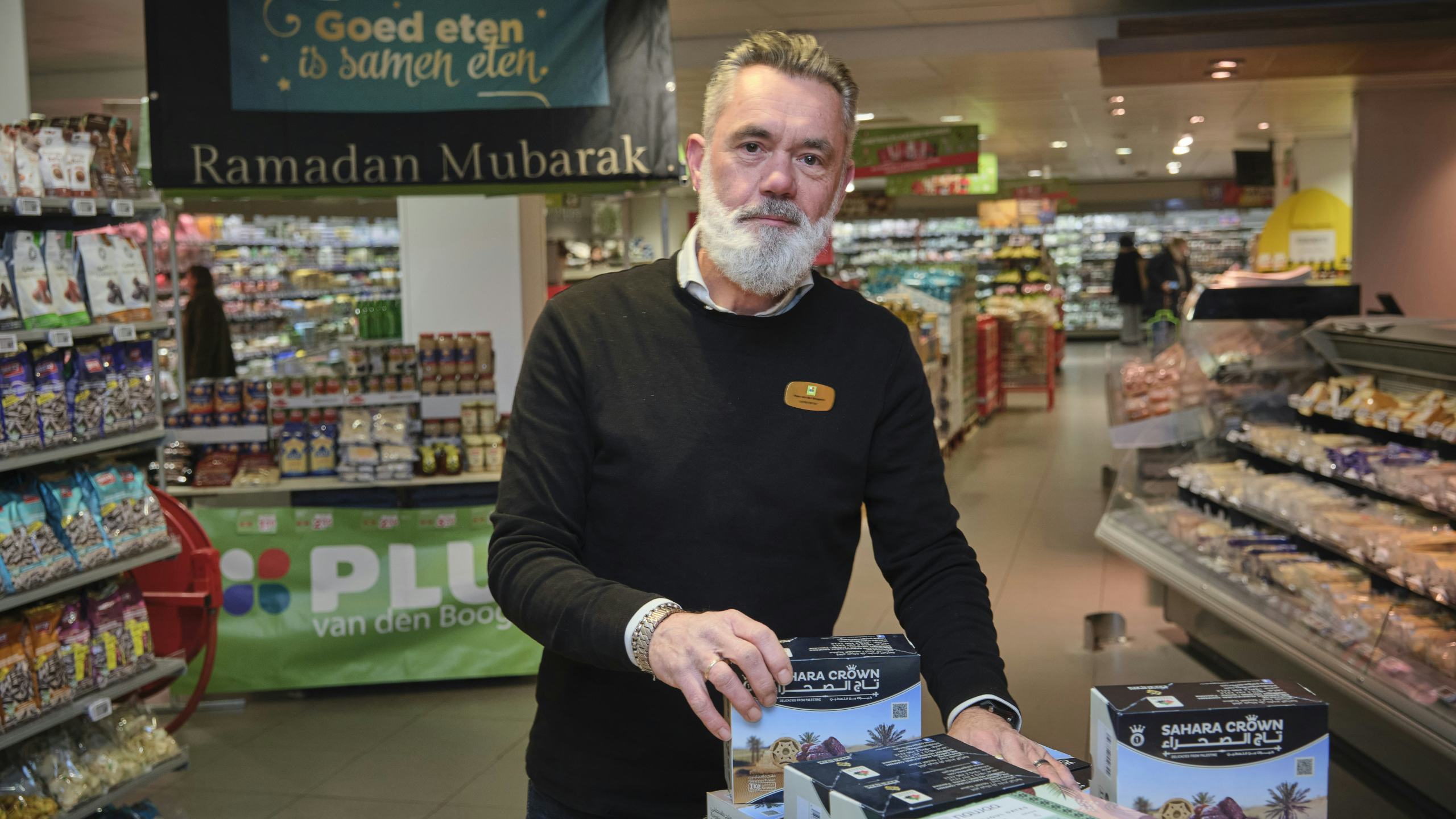 Plus-ondernemer Peter van den Boogaard. Foto: Fred Libochant Fotografie Gouda