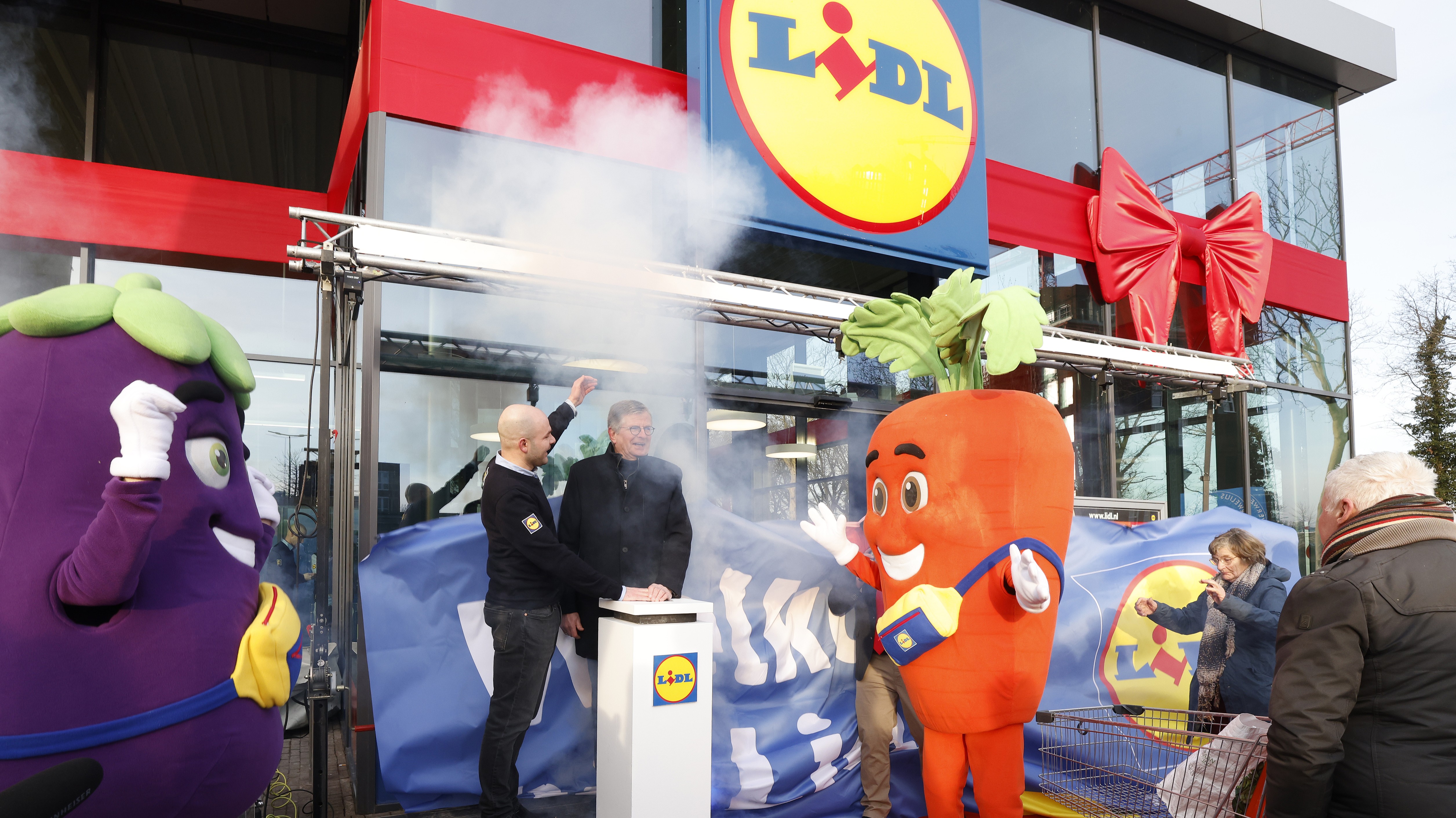 Heropening Lidl Huizen. Foto: Studio Kastermans