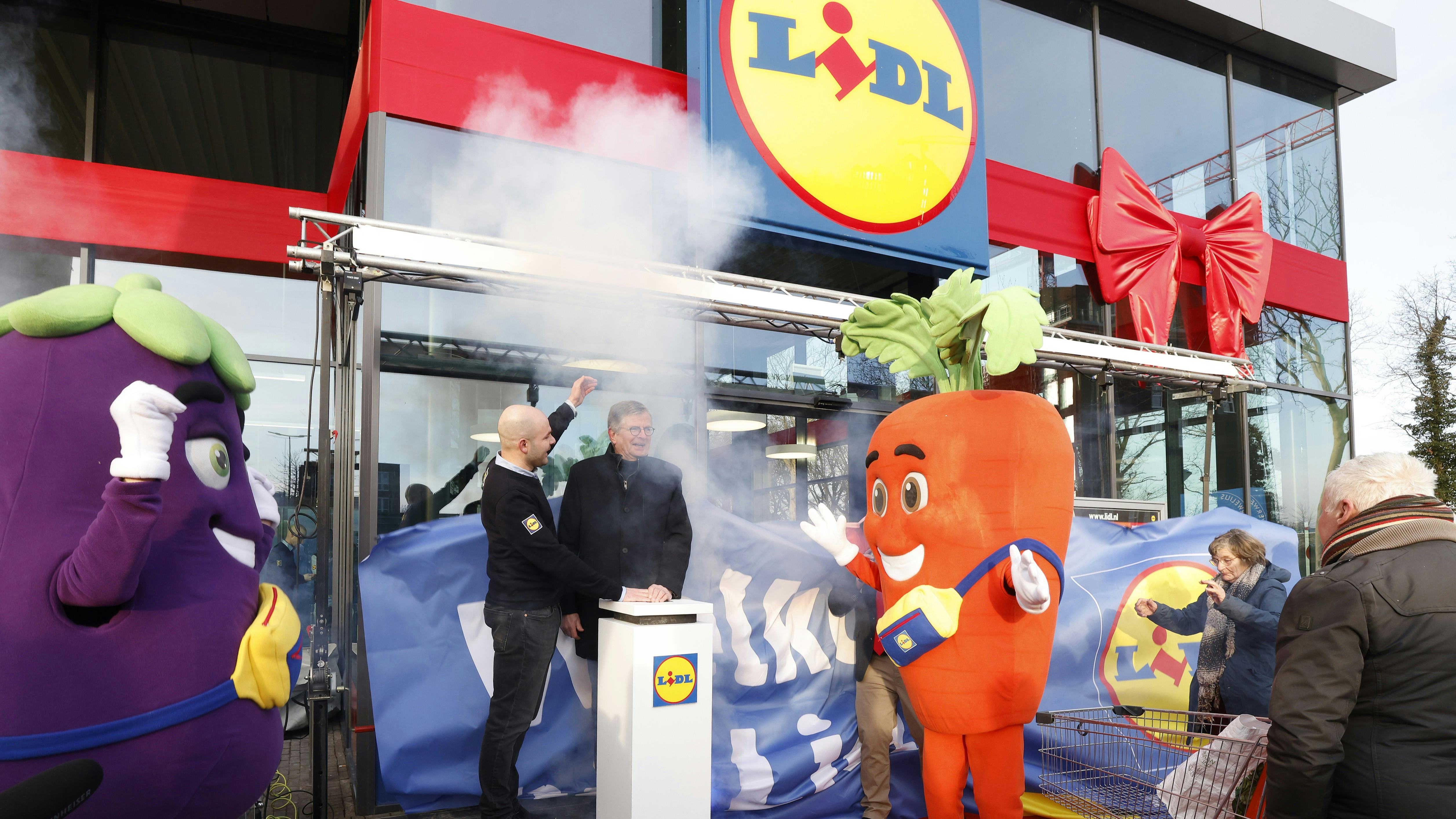 Heropening Lidl Huizen. Foto: Studio Kastermans