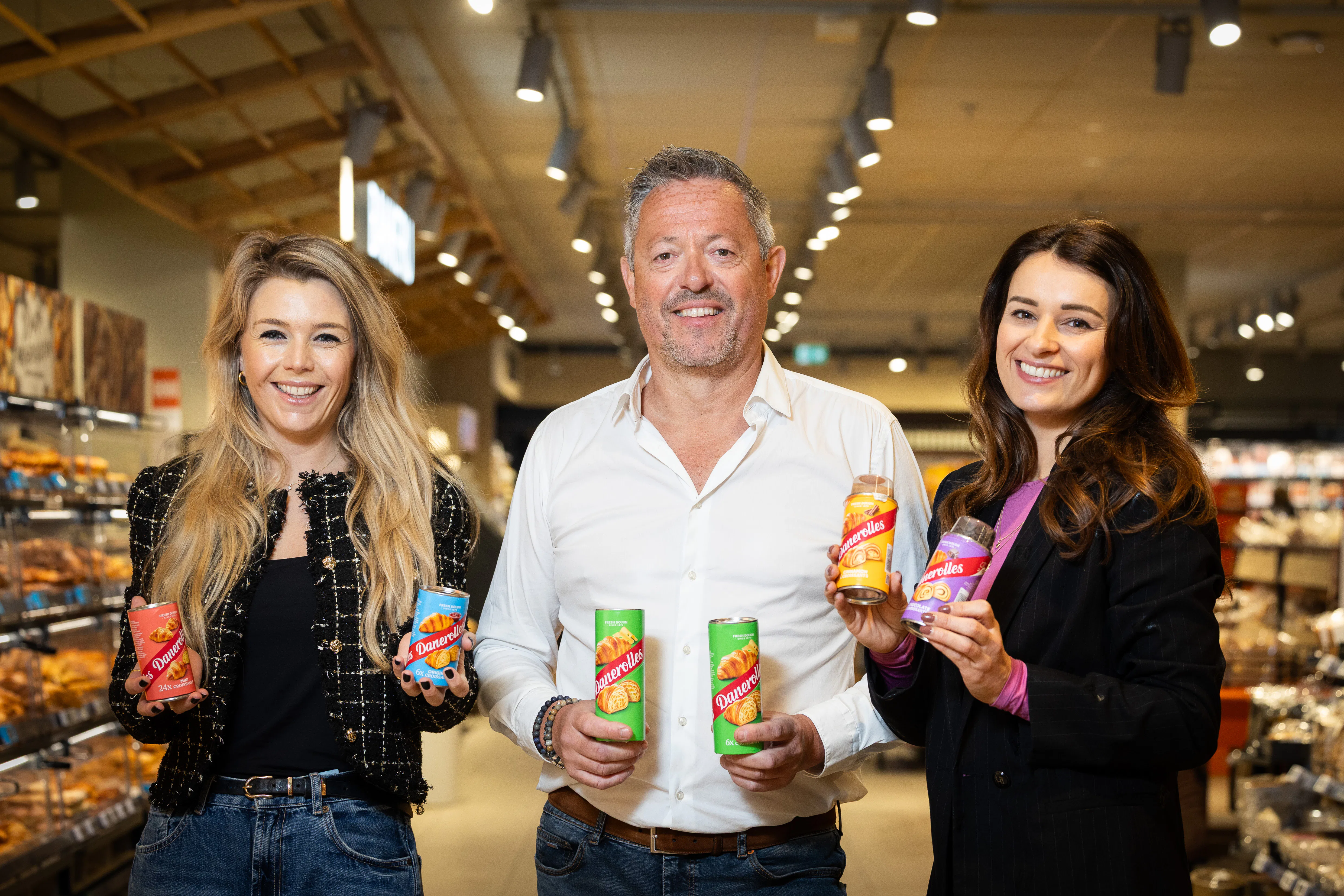 Vlnr: Lisa Veen, Piet Decuypere en Renske Meens van Danerolles.