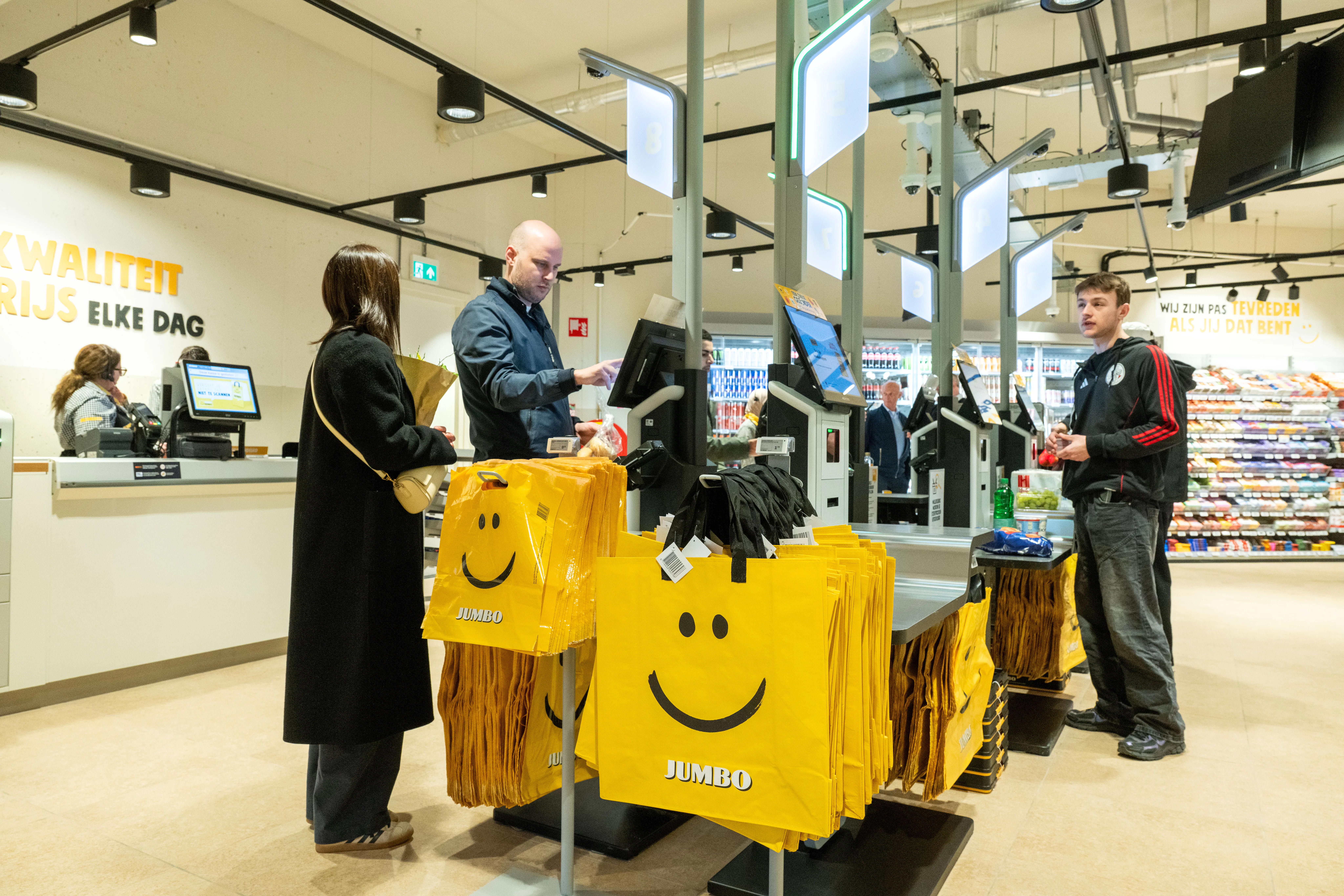 Jumbo Sloterdijk in Amsterdam. Foto Cor Salverius