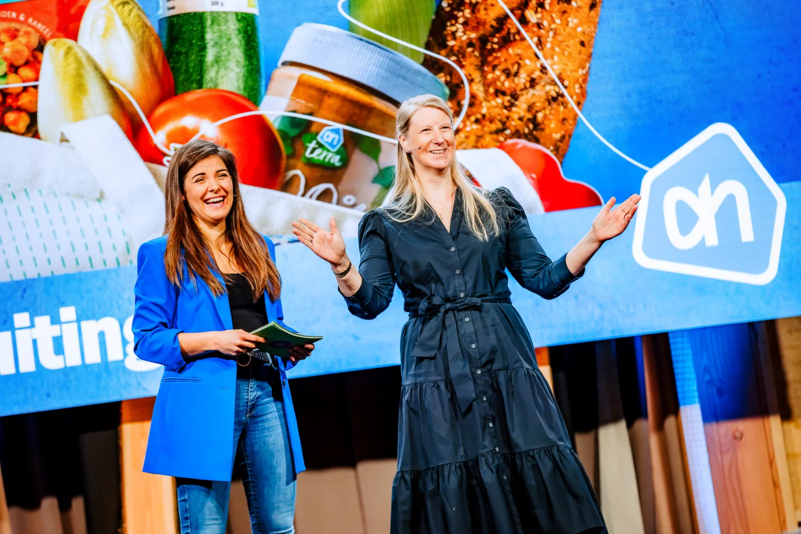 Margaret Versteden-van Duijn bij de presentatie van het Impactverslag 2025 van Albert Heijn. Foto: Albert Heijn