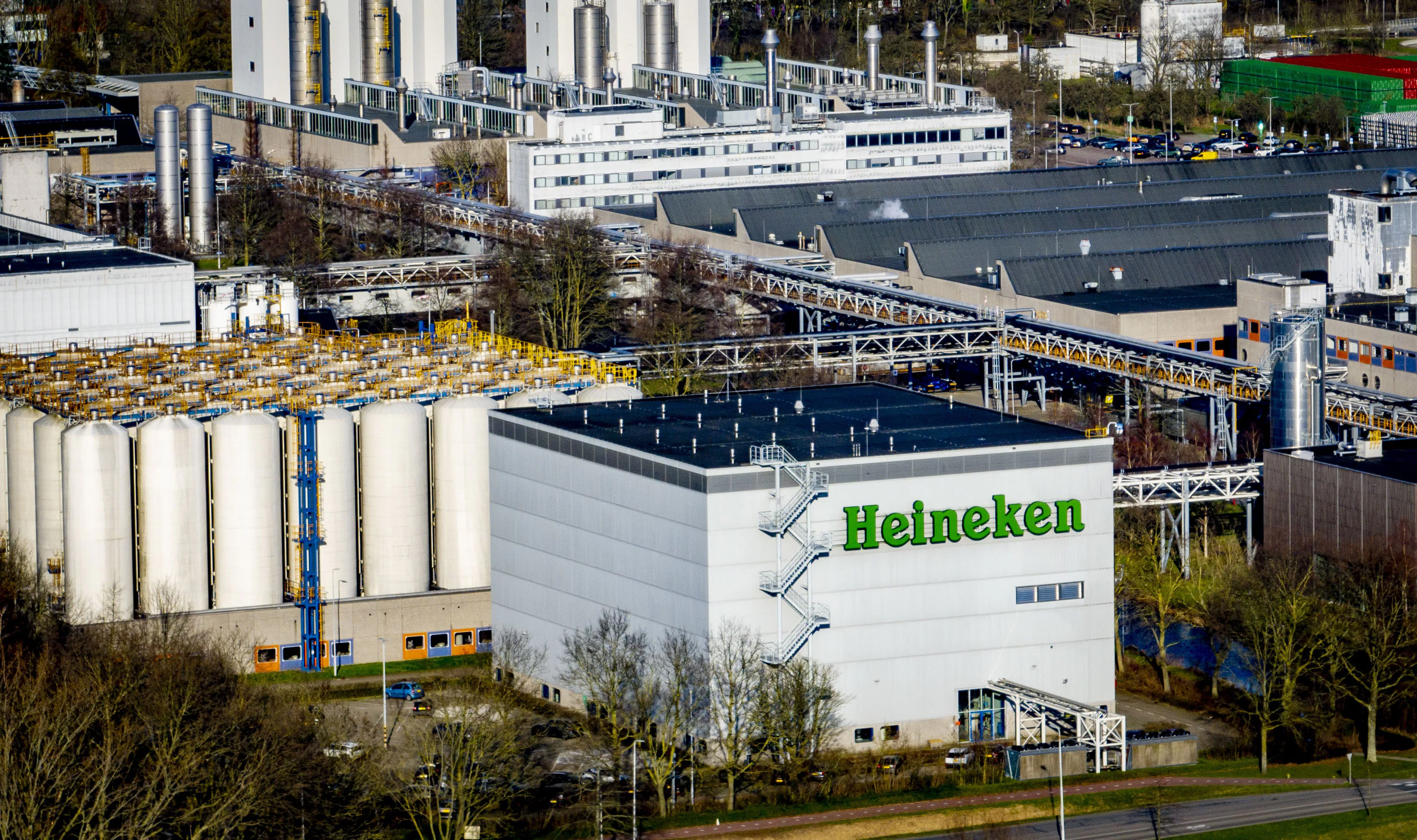 Heineken-brouwerij in Zoeterwoude. Foto: ANP