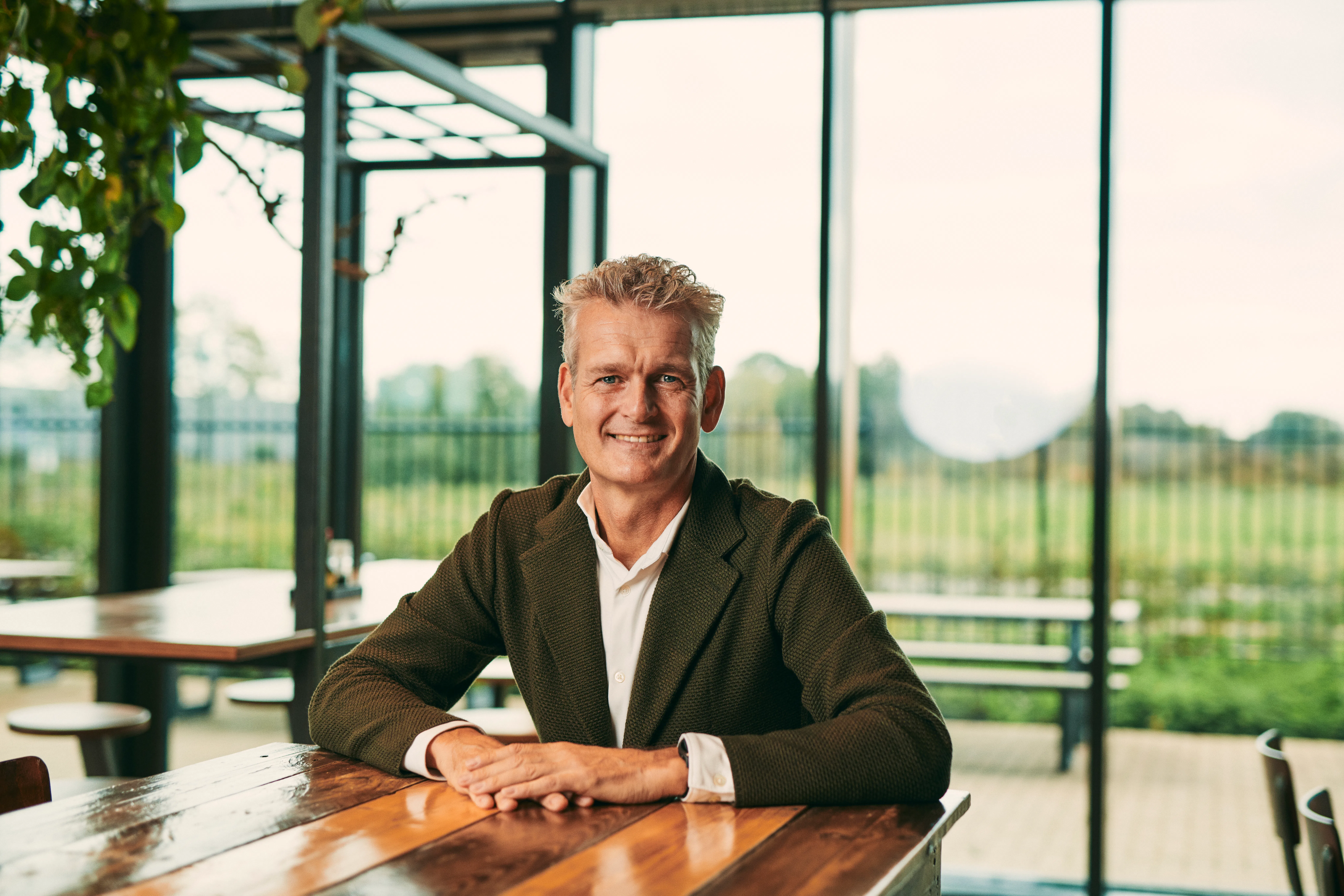 Erik Does, topman van Biotope Group, moederbedrijf van Ekoplaza. Foto: Ekoplaza