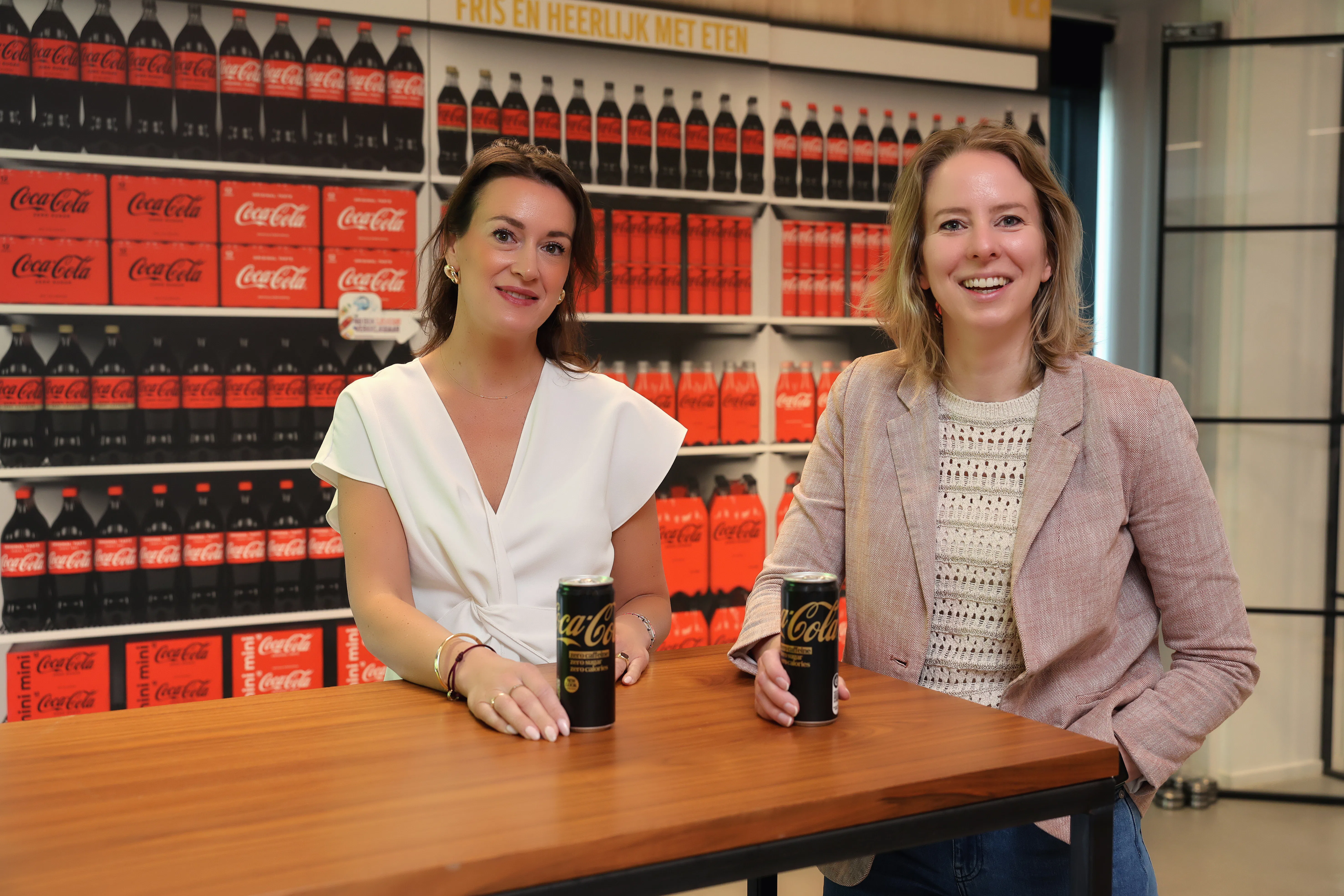 Naomi Reisel (links) en Daphne Klaverdijk (rechts).