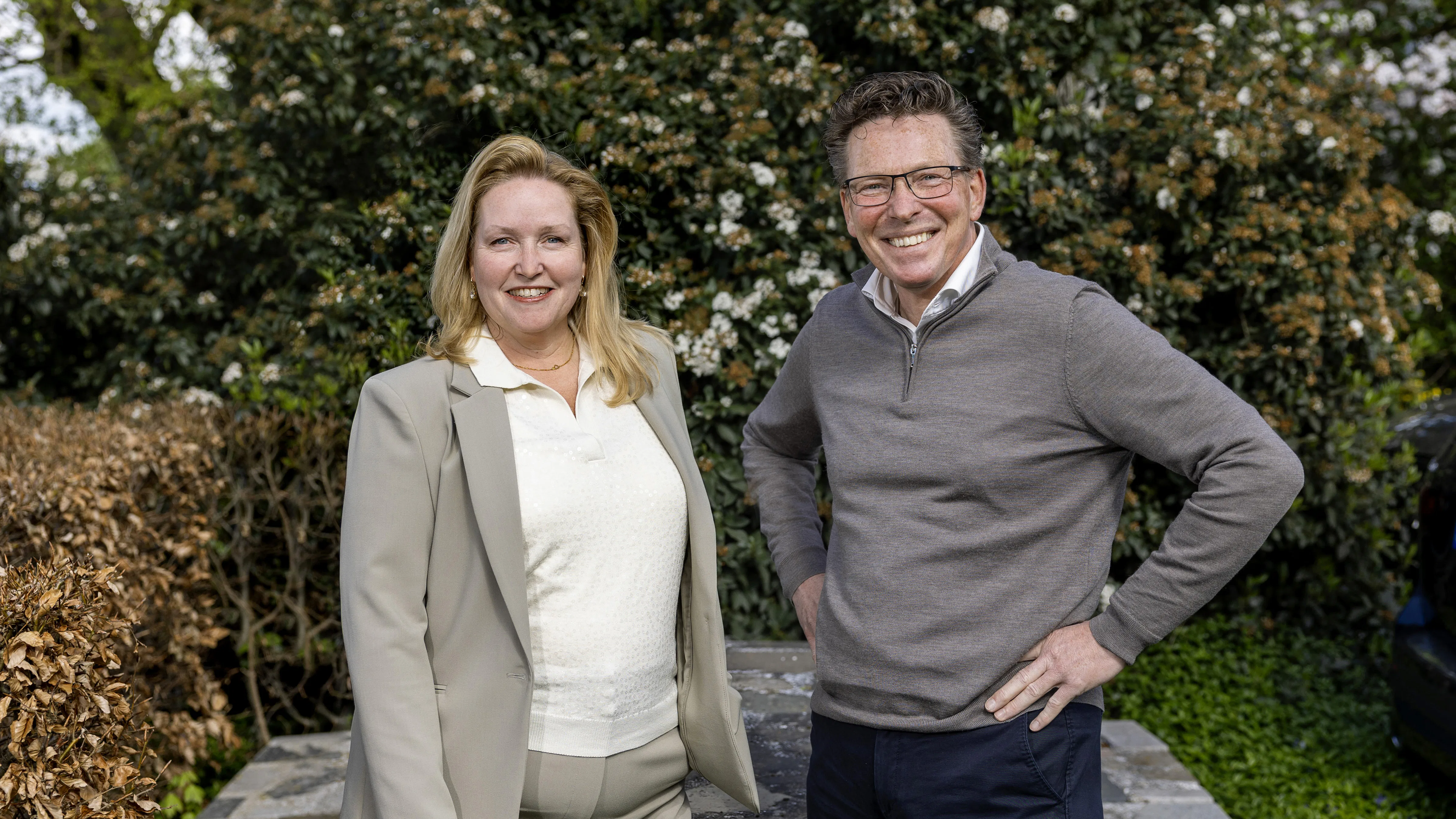 Olivia de Wolf en Jos Boot. Foto: Herbert Wiggerman