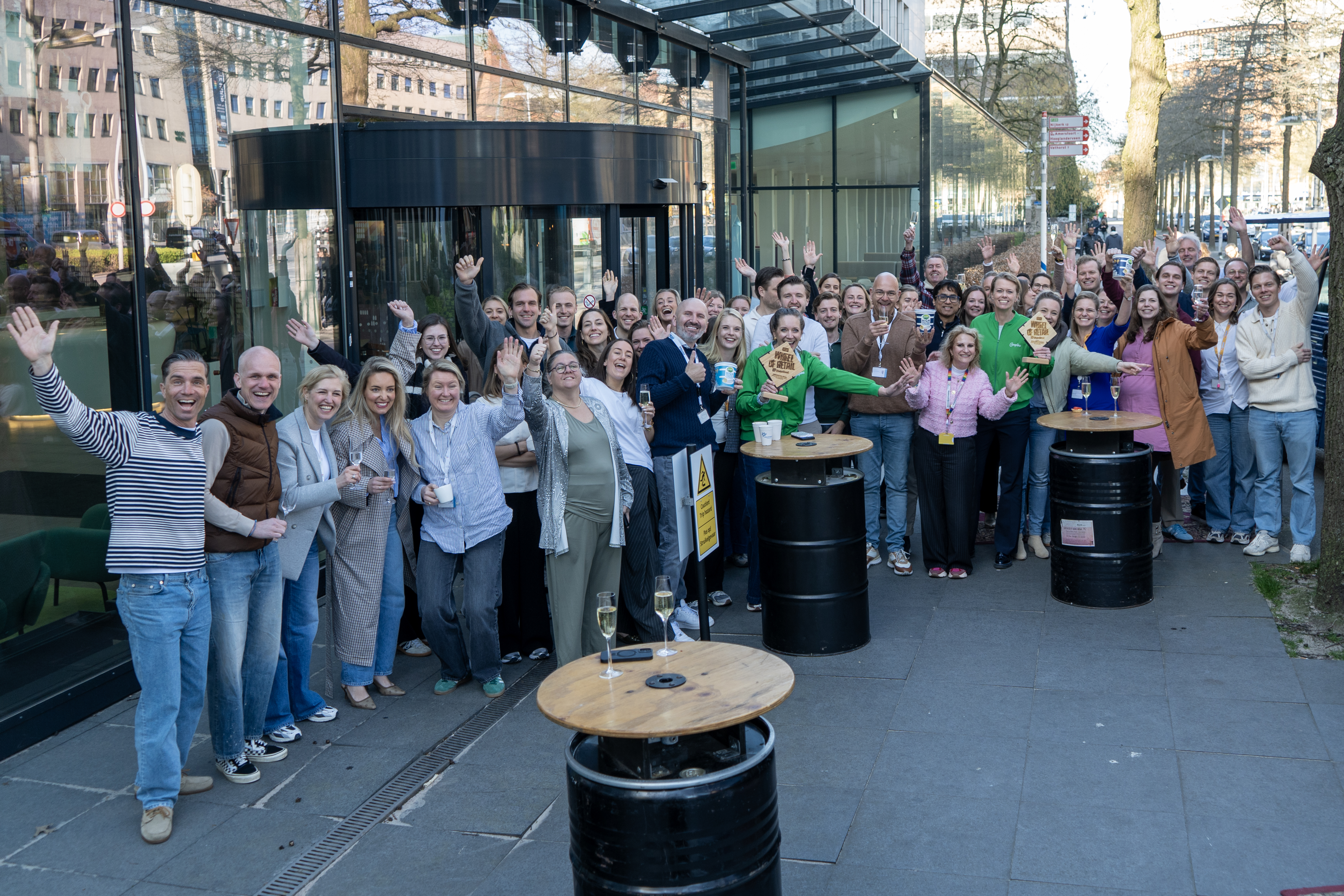 Twee Wheels voor Campina High Protein Greek Yoghurt