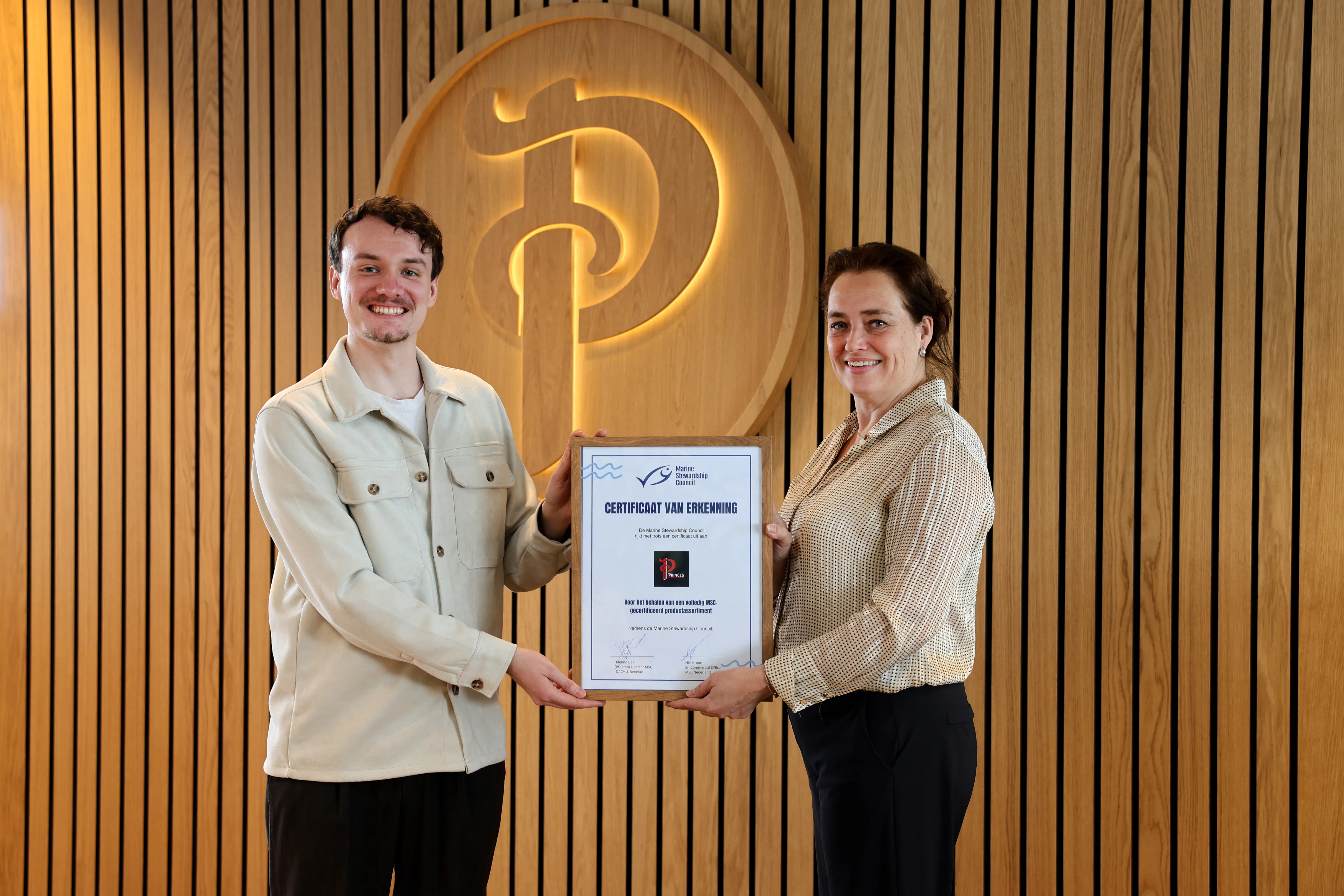 Princes: volledig assortiment MSC‑gecertificeerd