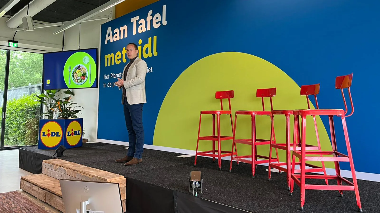 Lidl Nederland-ceo Peter de Roos. Foto: Distrifood