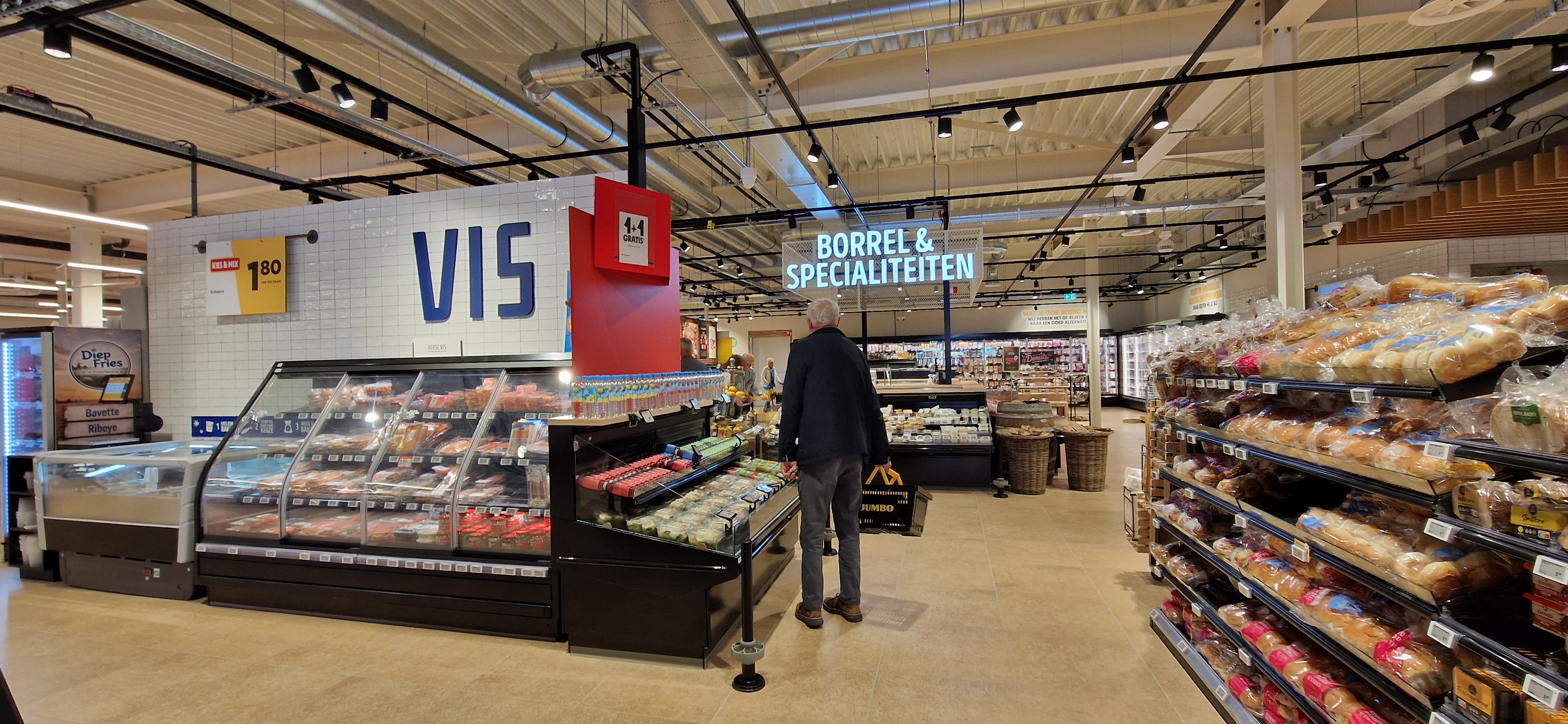 Naast sushi, een verskeuken, tapas en borrel, ook aandacht voor vis. Foto: Distrifood