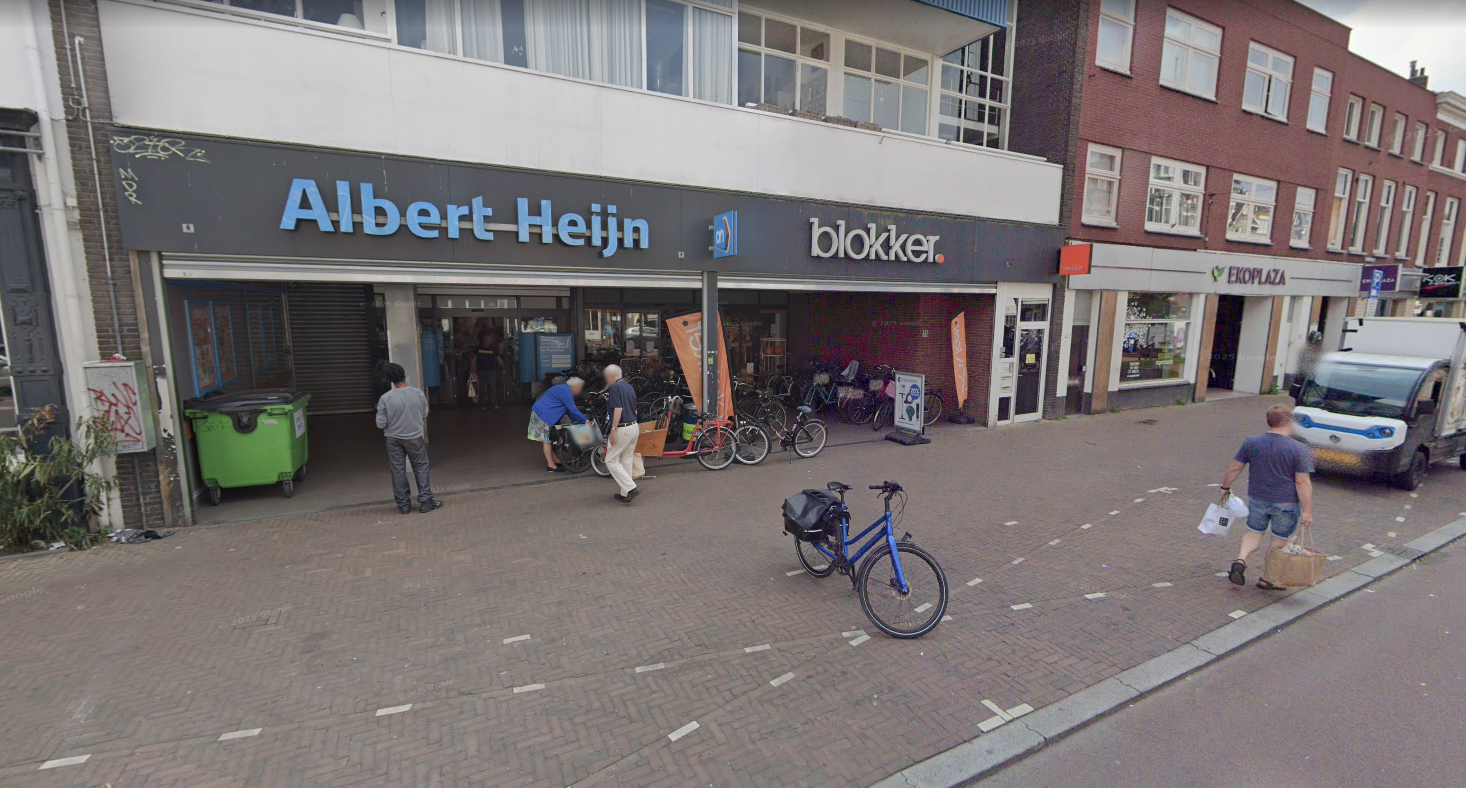 Albert Heijn Nachtegaalstraat Utrecht. Foto: Google Street View