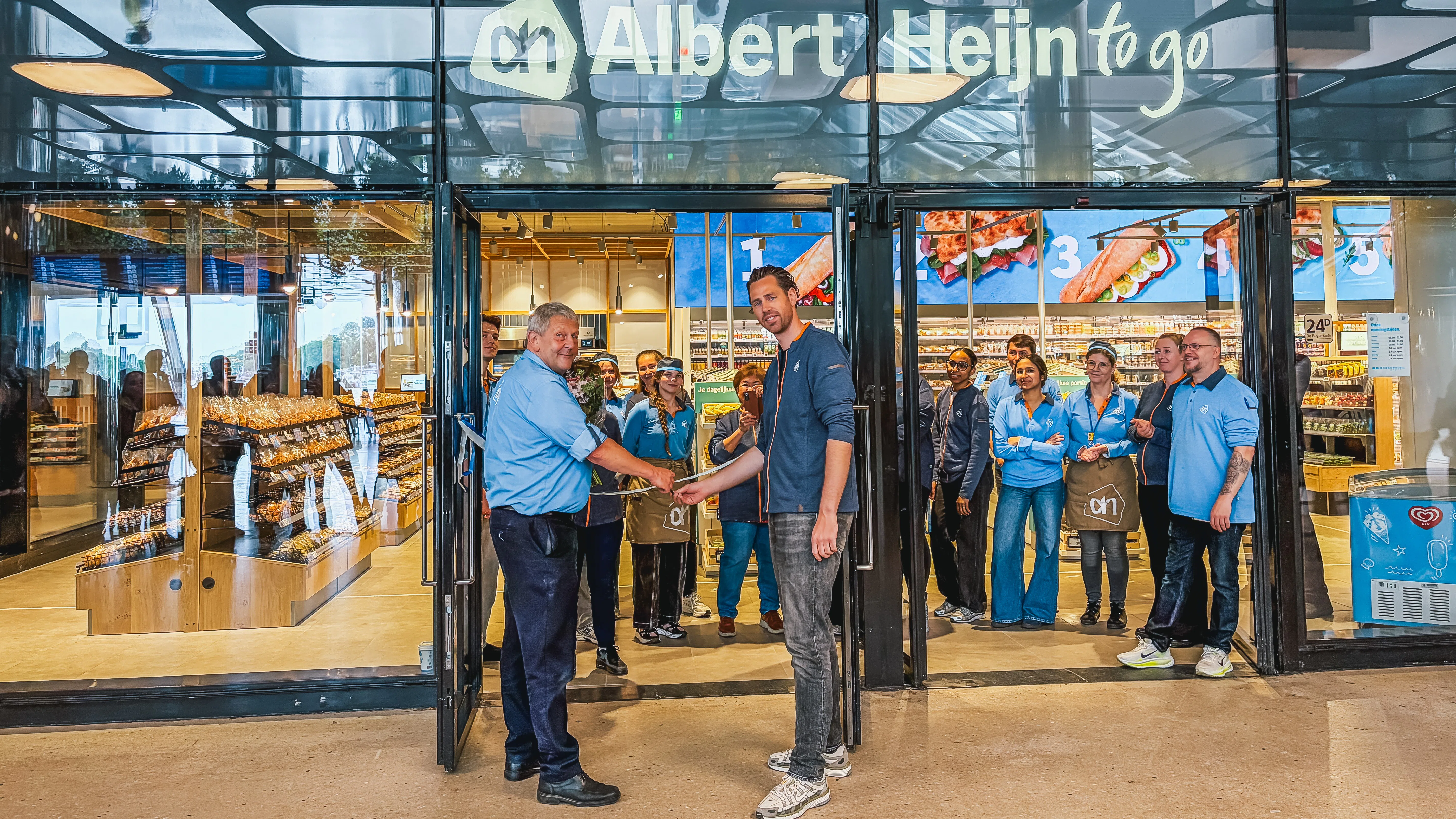 AH to go opening. Bron: Albert Heijn