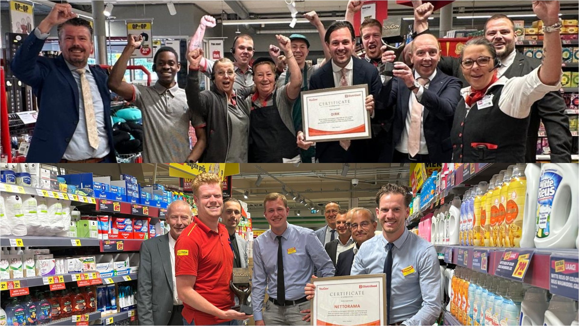 Dirk en Nettorama winnen Zomerrapport 2026. Foto: Distrifood