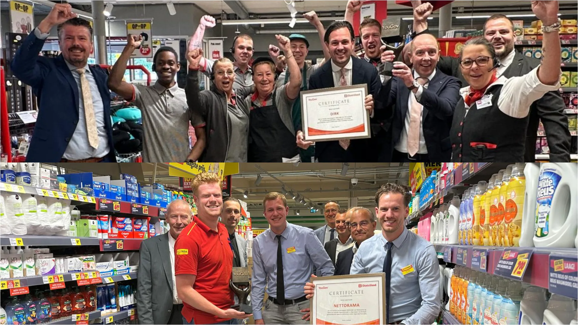 Dirk en Nettorama winnen Zomerrapport 2026. Foto: Distrifood