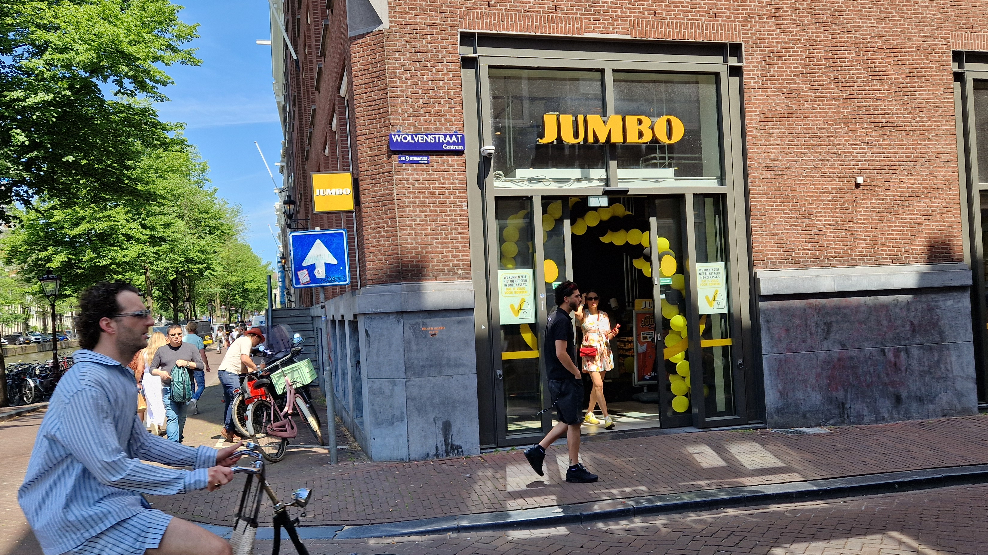 De Jumbo aan de Wolvenstraat in Amsterdam. Foto: Distrifood